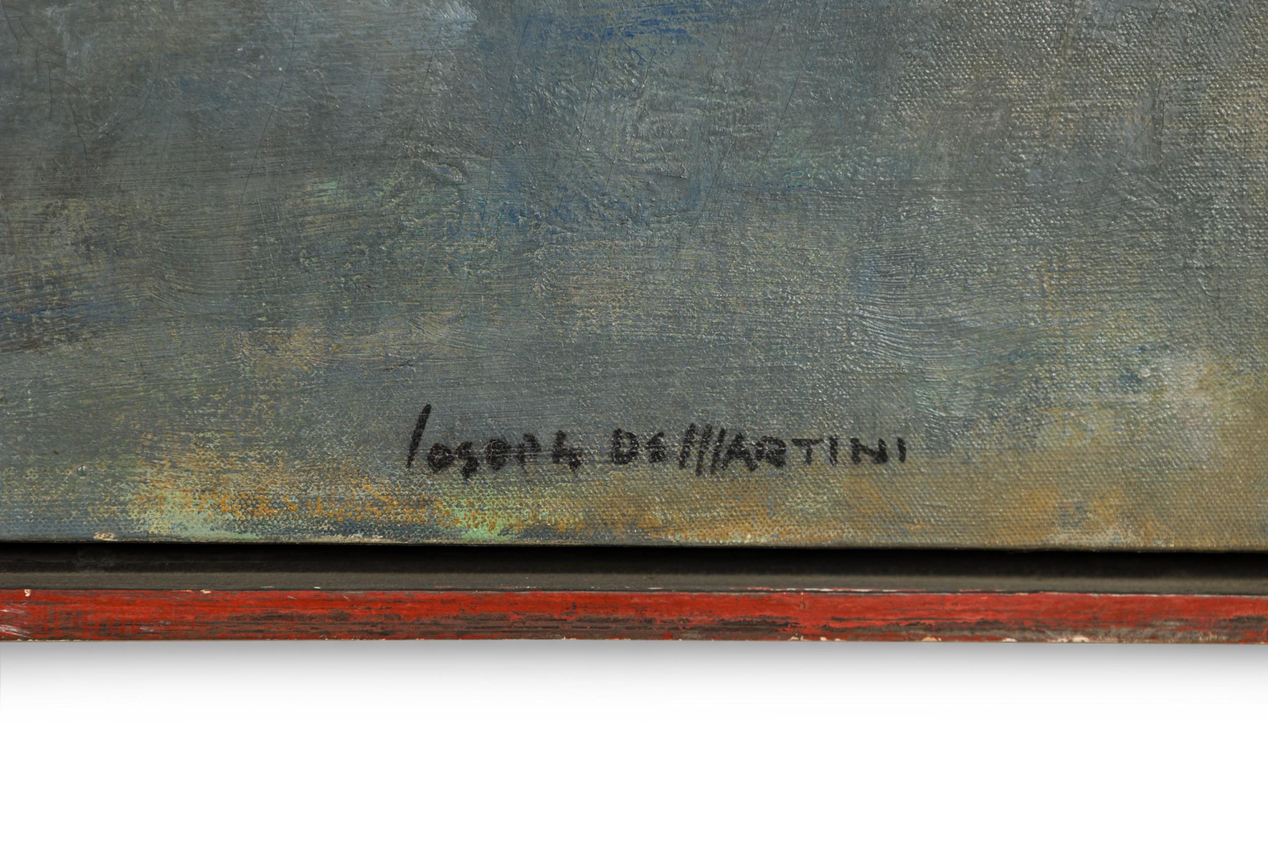 Joseph De Martini Peinture abstraite contemporaine américaine, intitulée 