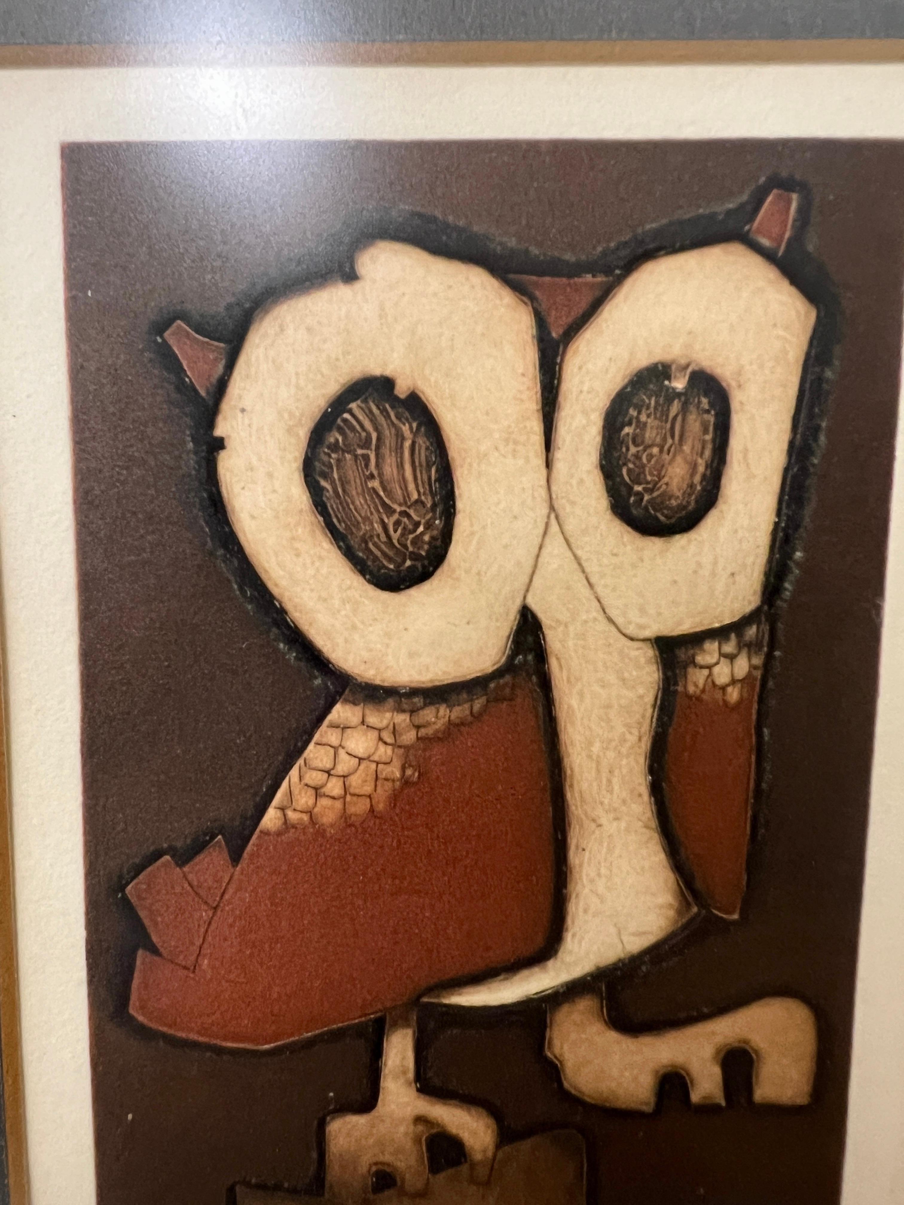 Joseph Demarais Limited Edition Owl Print  For Sale 2