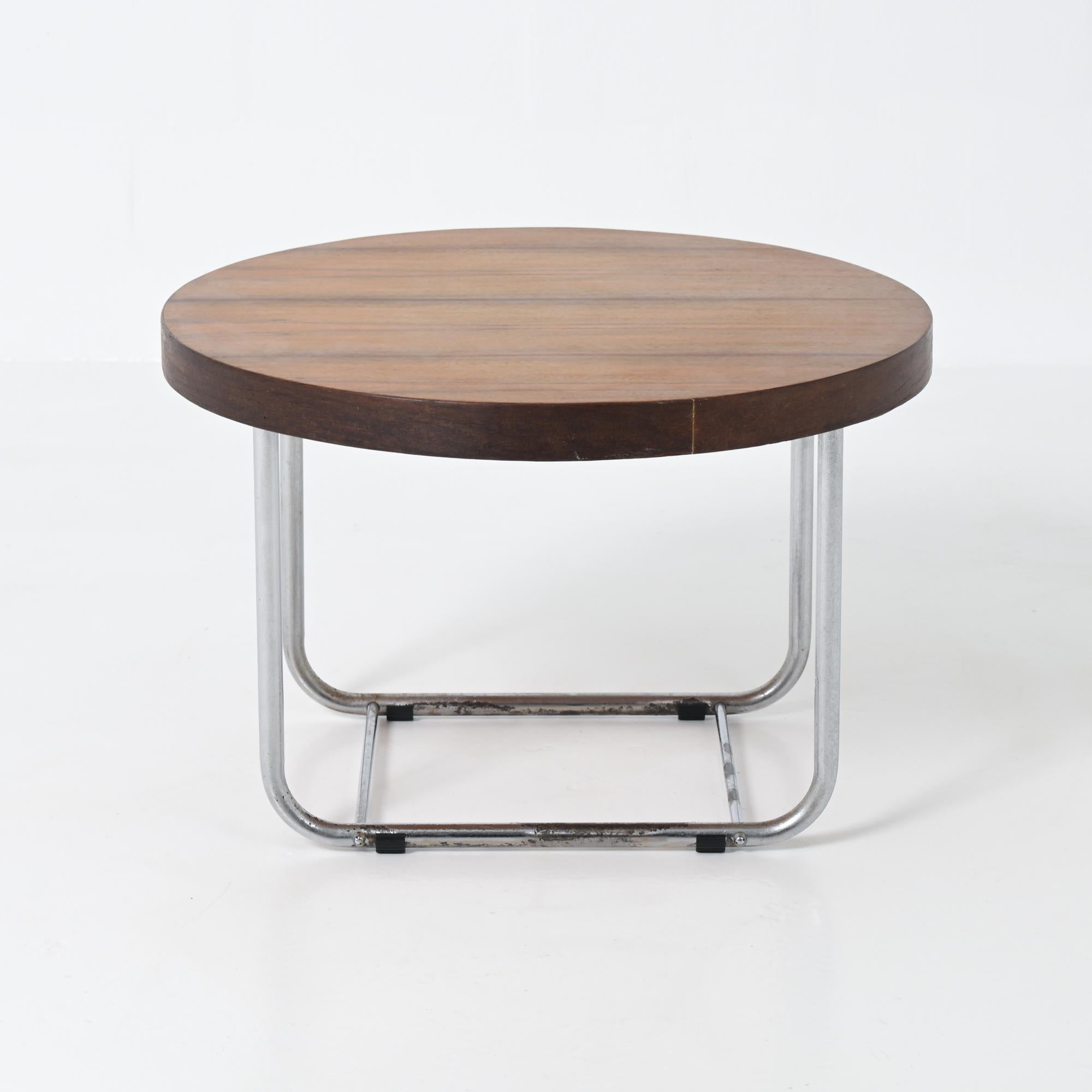 Table basse Joseph Diongre pour Flagey 1938 en vente 7