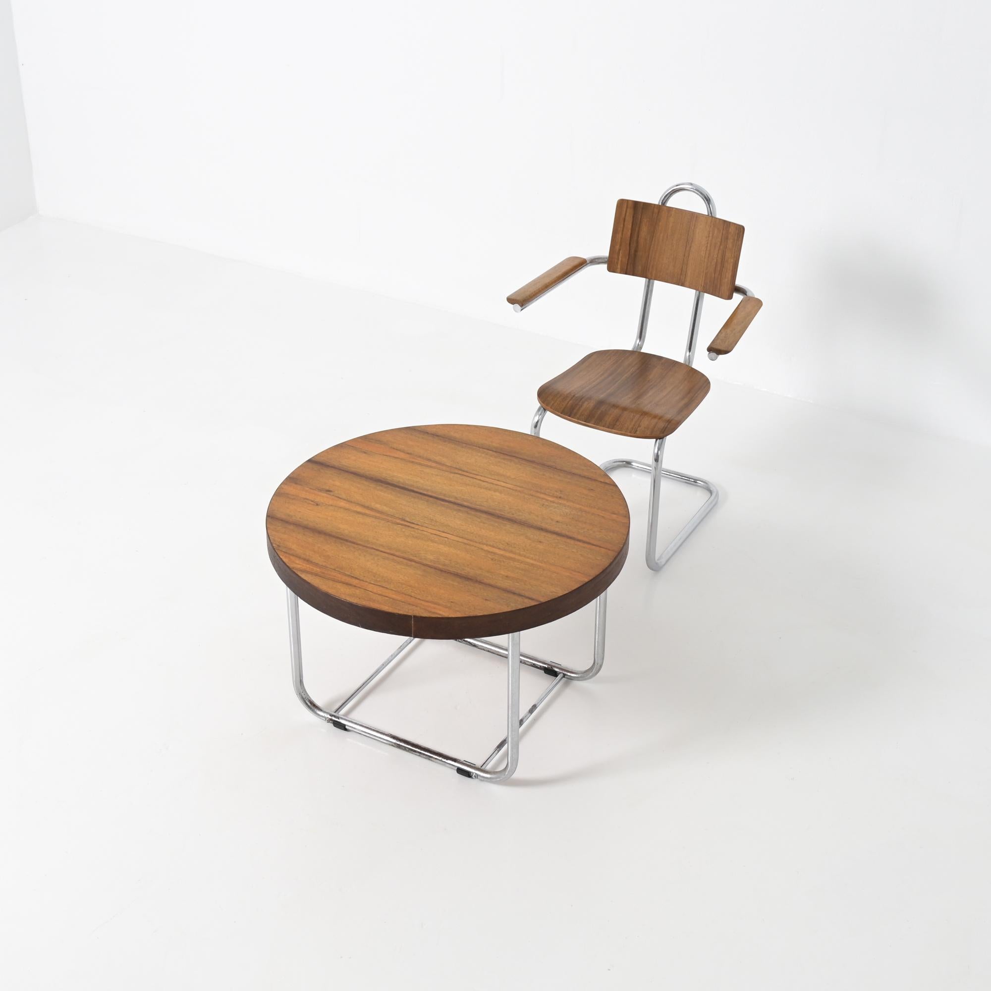 Table basse Joseph Diongre pour Flagey 1938 en vente 13