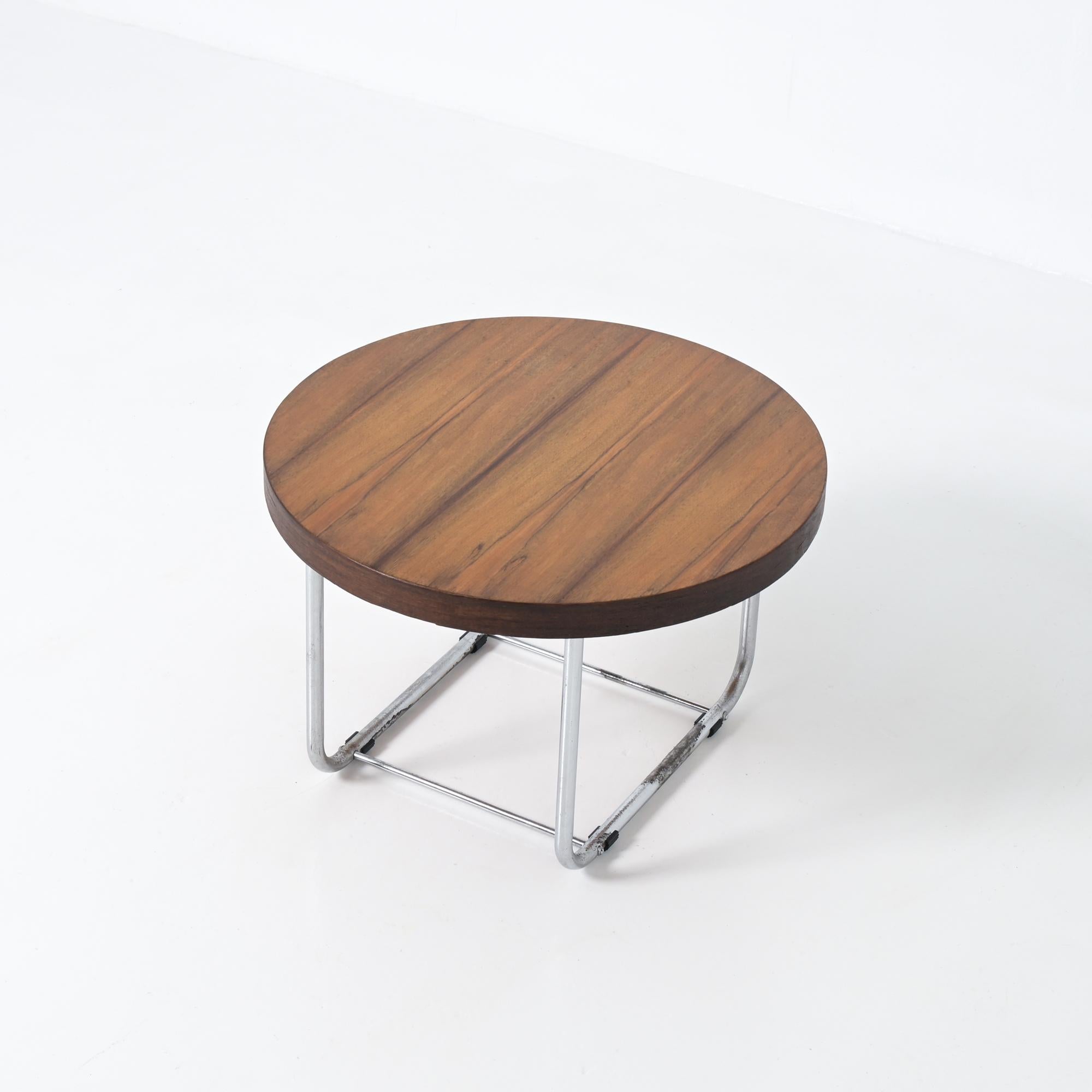 Table basse Joseph Diongre pour Flagey 1938 Bon état - En vente à Vlimmeren, BE