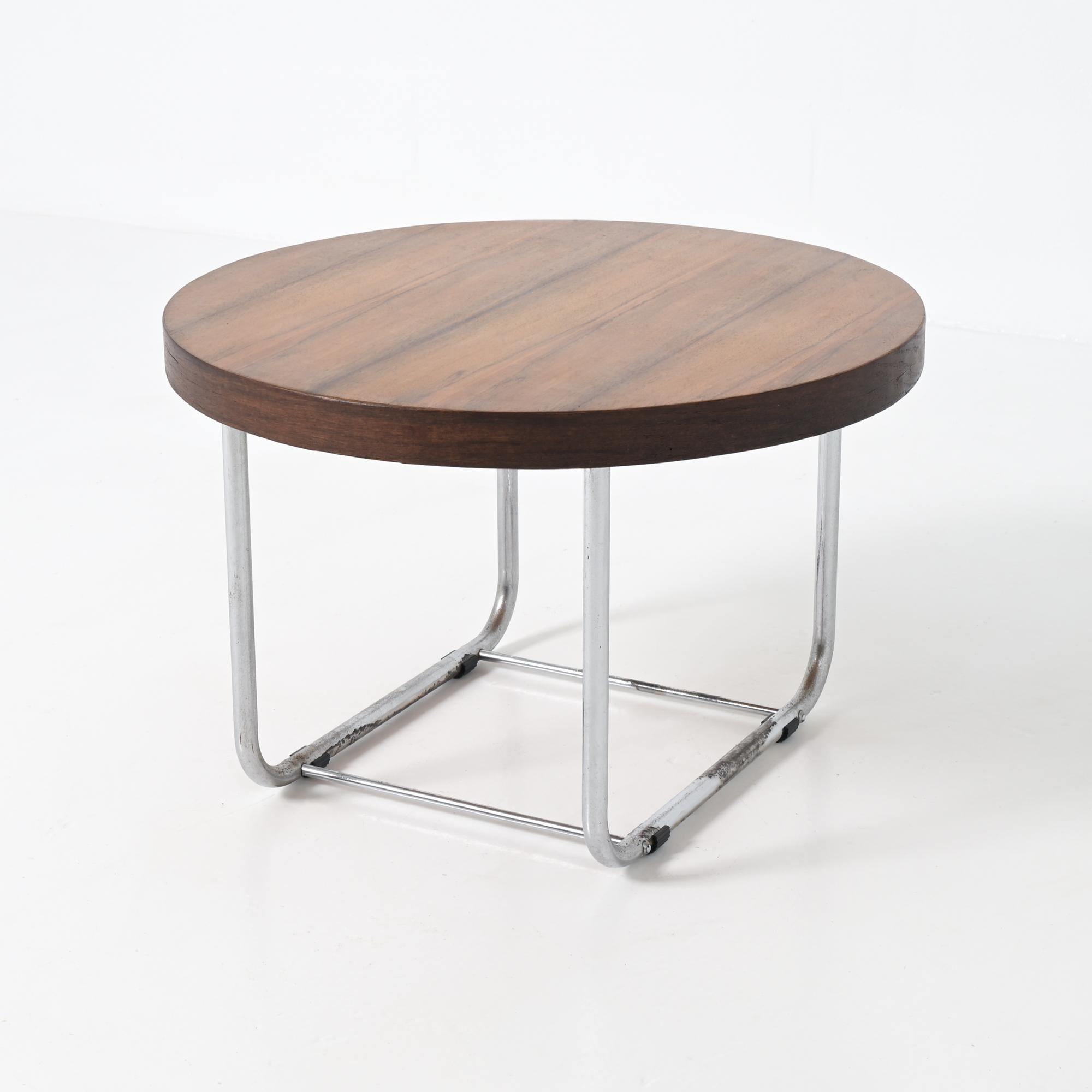 Métal Table basse Joseph Diongre pour Flagey 1938 en vente