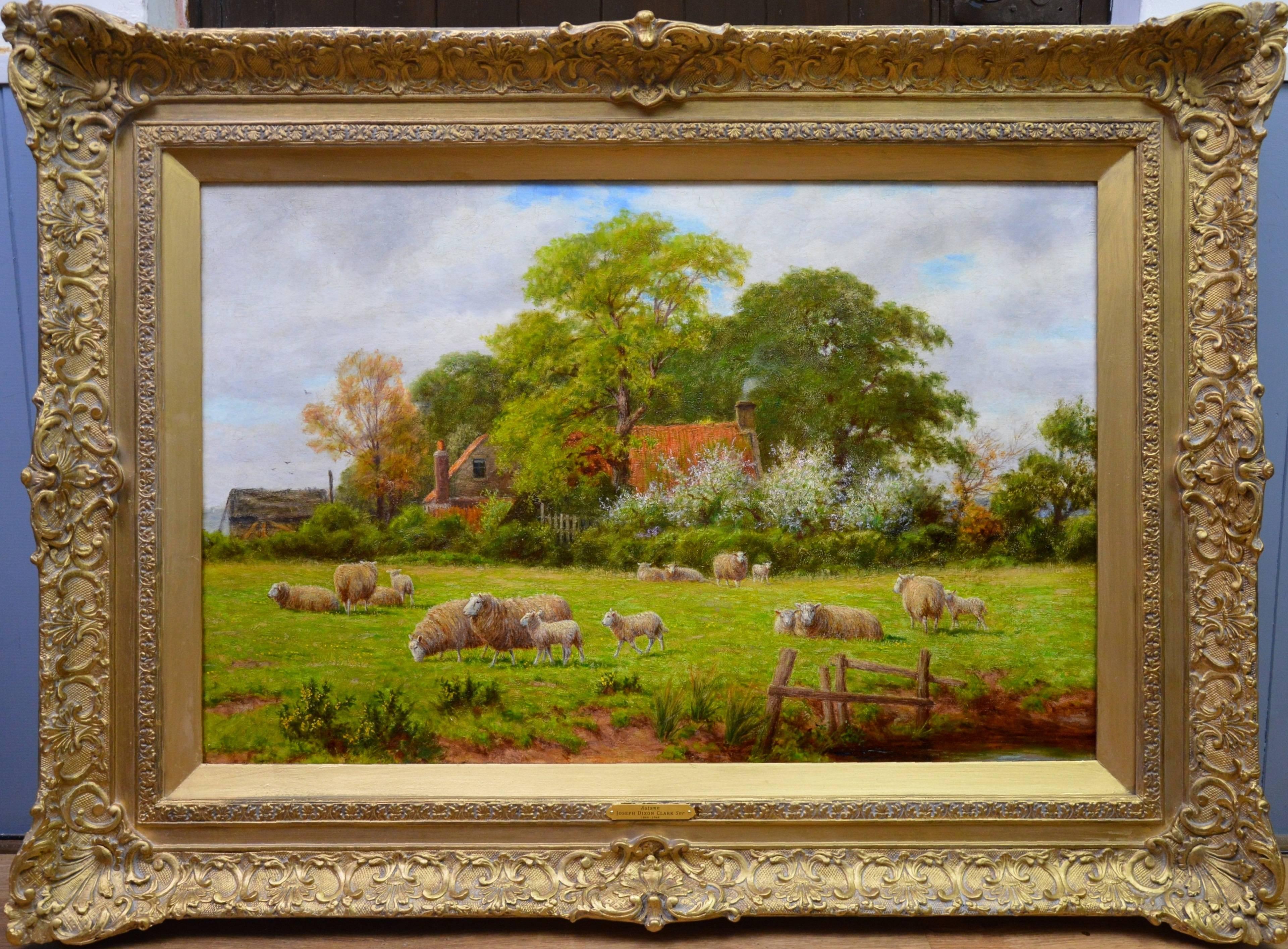 Joseph Dixon Clark Landscape Painting - Summertime