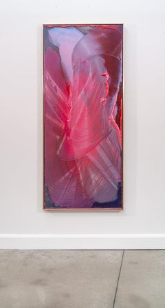 Pearl Harbour - rich, colourful, impasto, gestural abstract acrylic on canvas