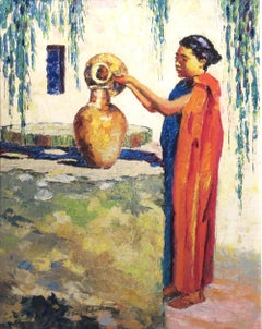 Native Woman at the Well