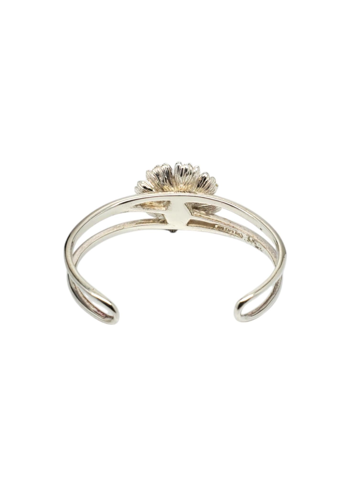 Joseph Esposito Bracciale a fiore in argento Sterling #19943 In condizioni buone in vendita a Washington Depot, CT