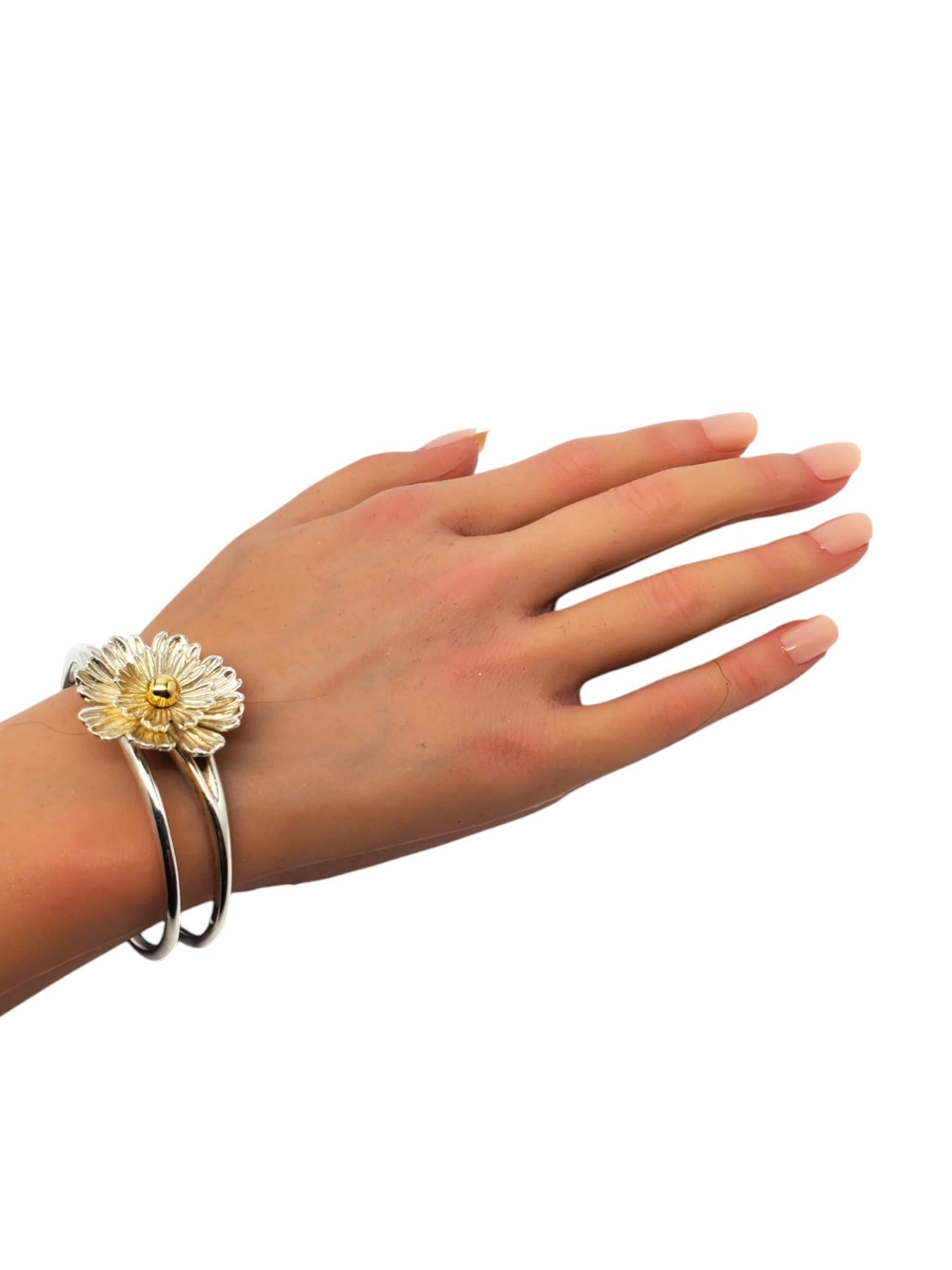 Joseph Esposito Bracciale a fiore in argento Sterling #19943 in vendita 3