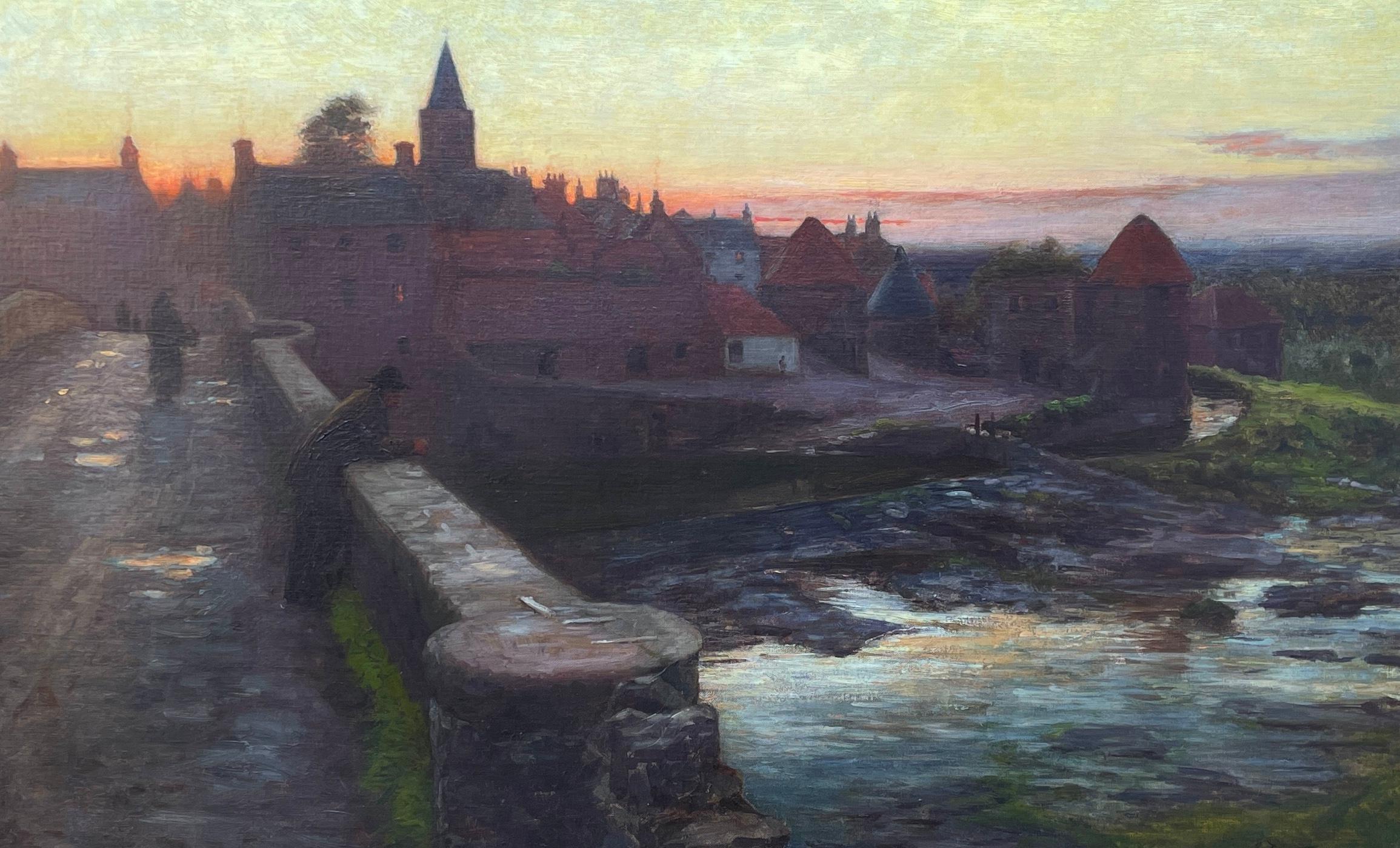 Óleo de Joseph Farquharson RA (1846-1935) 2