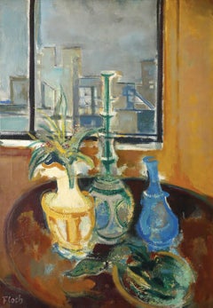 Vintage Still Life at the Window