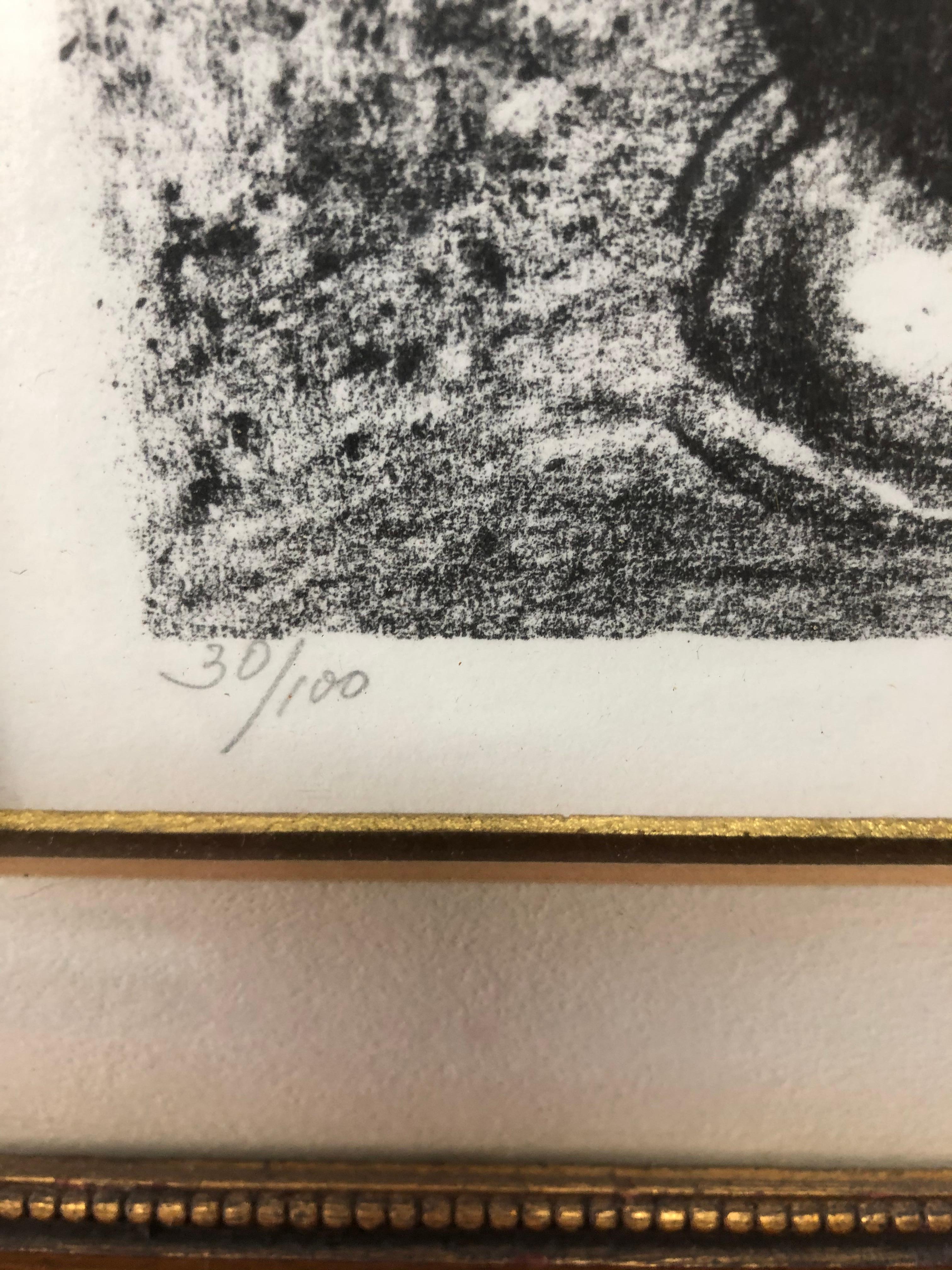 Joseph Joseph-Fuchs für Mutter und Kind (Beige), Figurative Print, von Joseph Floch