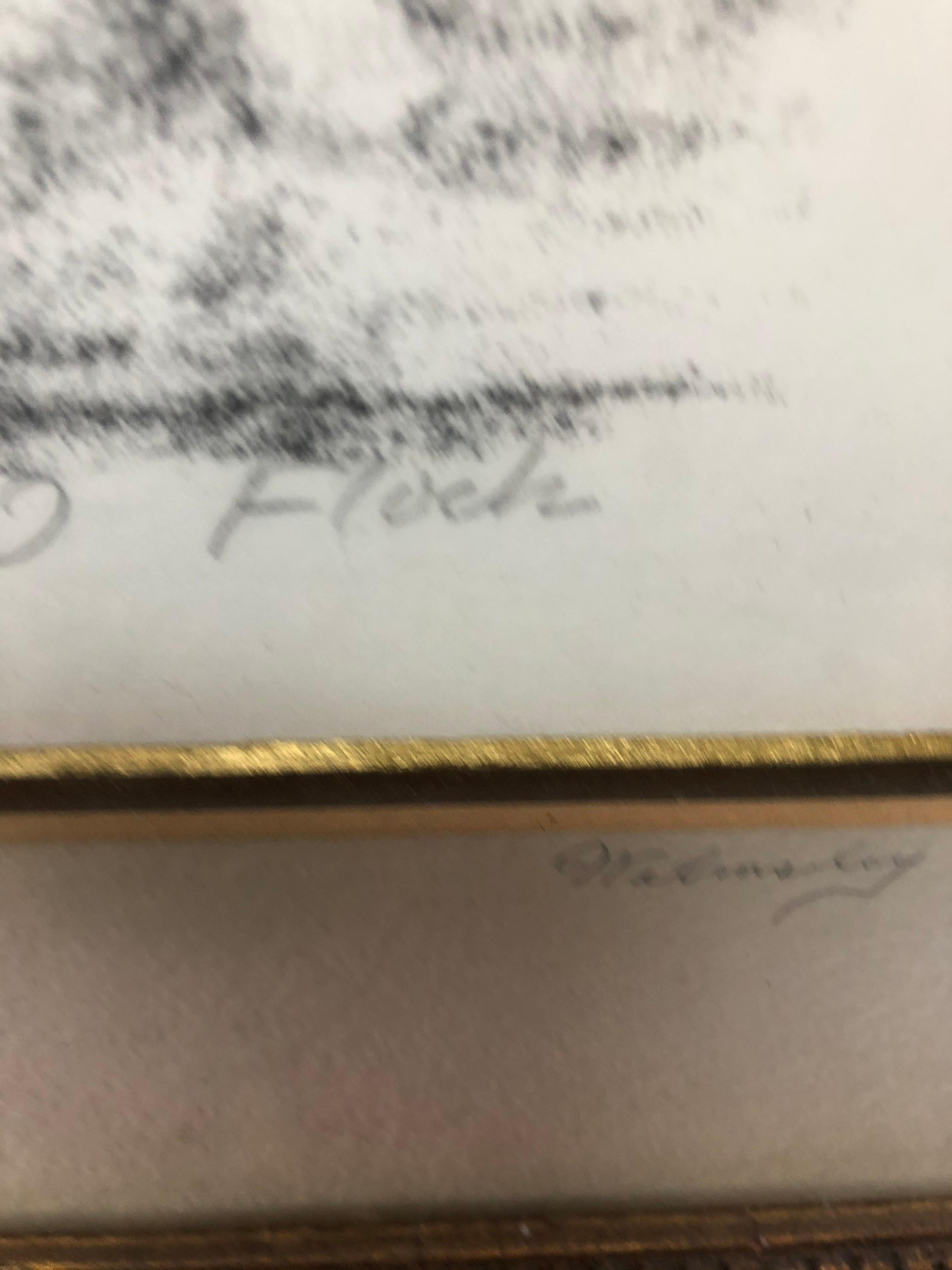 Joseph Floch: 1894-1977. Sehr gut gelisteter österreichischer/New Yorker Künstler. Er hat Auktionsrekorde von über 280.000 Dollar für Gemälde und über 2500 Dollar für eine Lithographie.  Diese süße Lithographie misst 18 Zoll hoch und 12 breit. Der