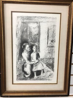 Vintage Joseph Floch Mother and Child