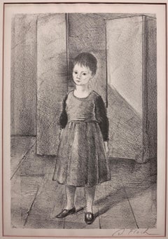 Porträt eines jungen Mädchens (die Tochter des Künstlers). 