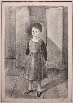 Portrait of a Young Girl (the artist's daughter). 