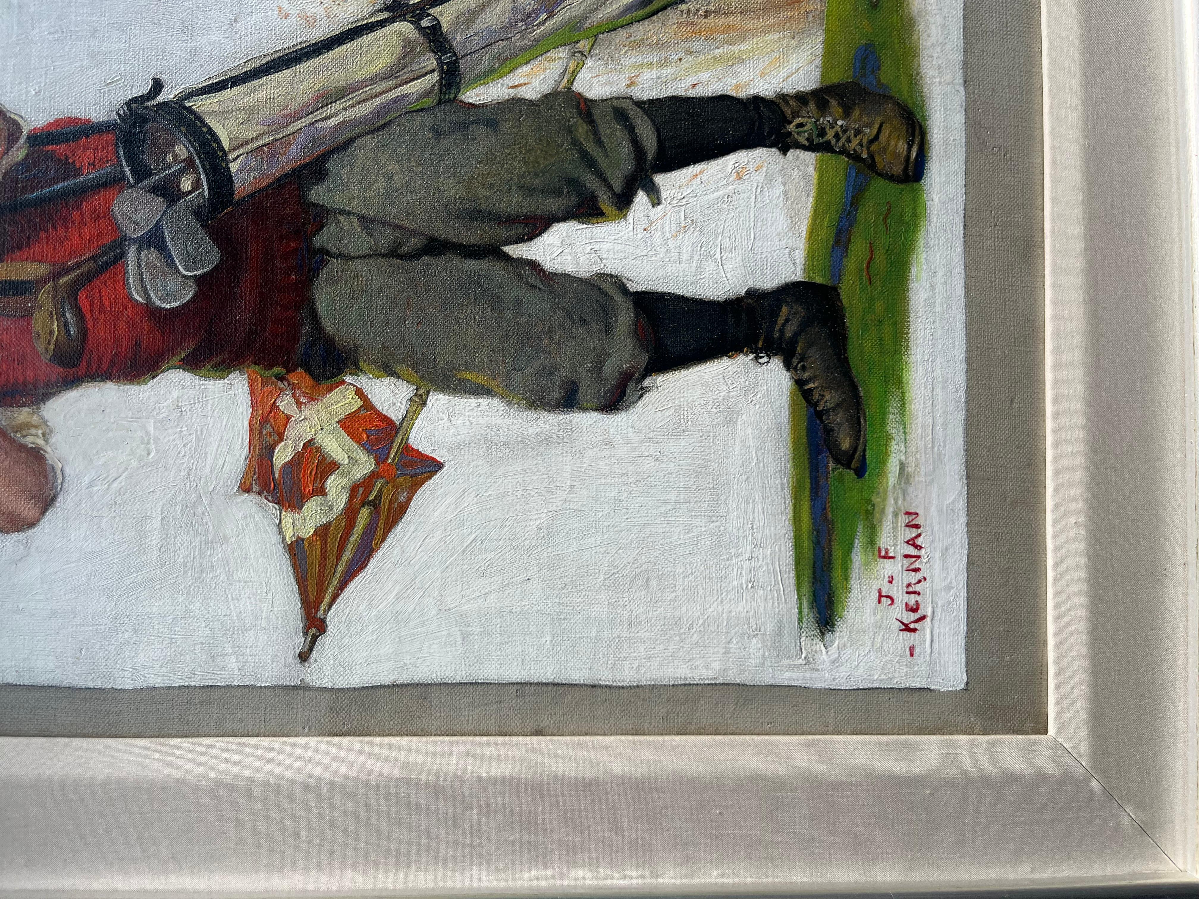 The Golf Caddie, Titelbild des Liberty Magazine im Angebot 1