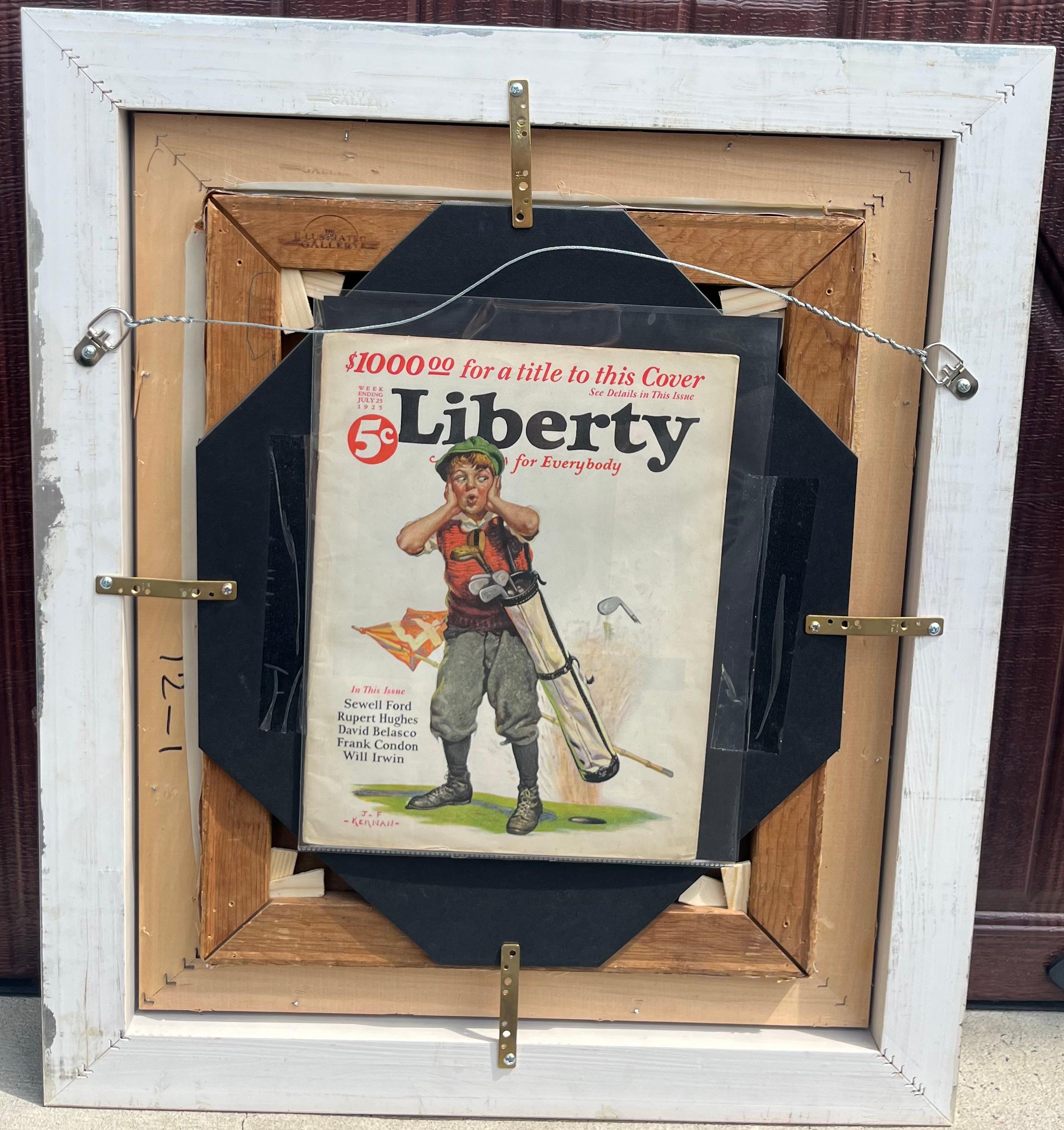 The Golf Caddie, Titelbild des Liberty Magazine im Angebot 3