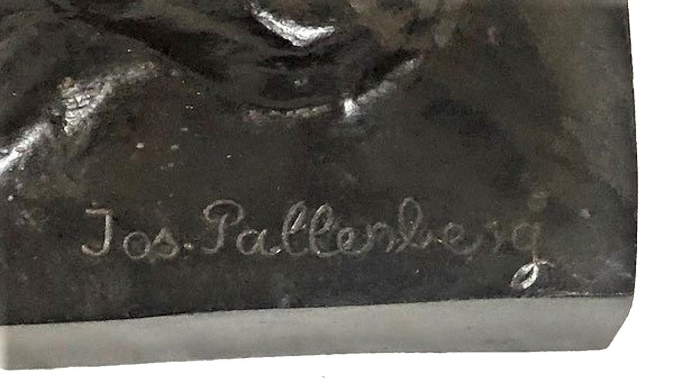 Joseph Franz Pallenberg, Bär, deutsche patinierte Bronzeskulptur, ca. 1920er Jahre (Patiniert) im Angebot
