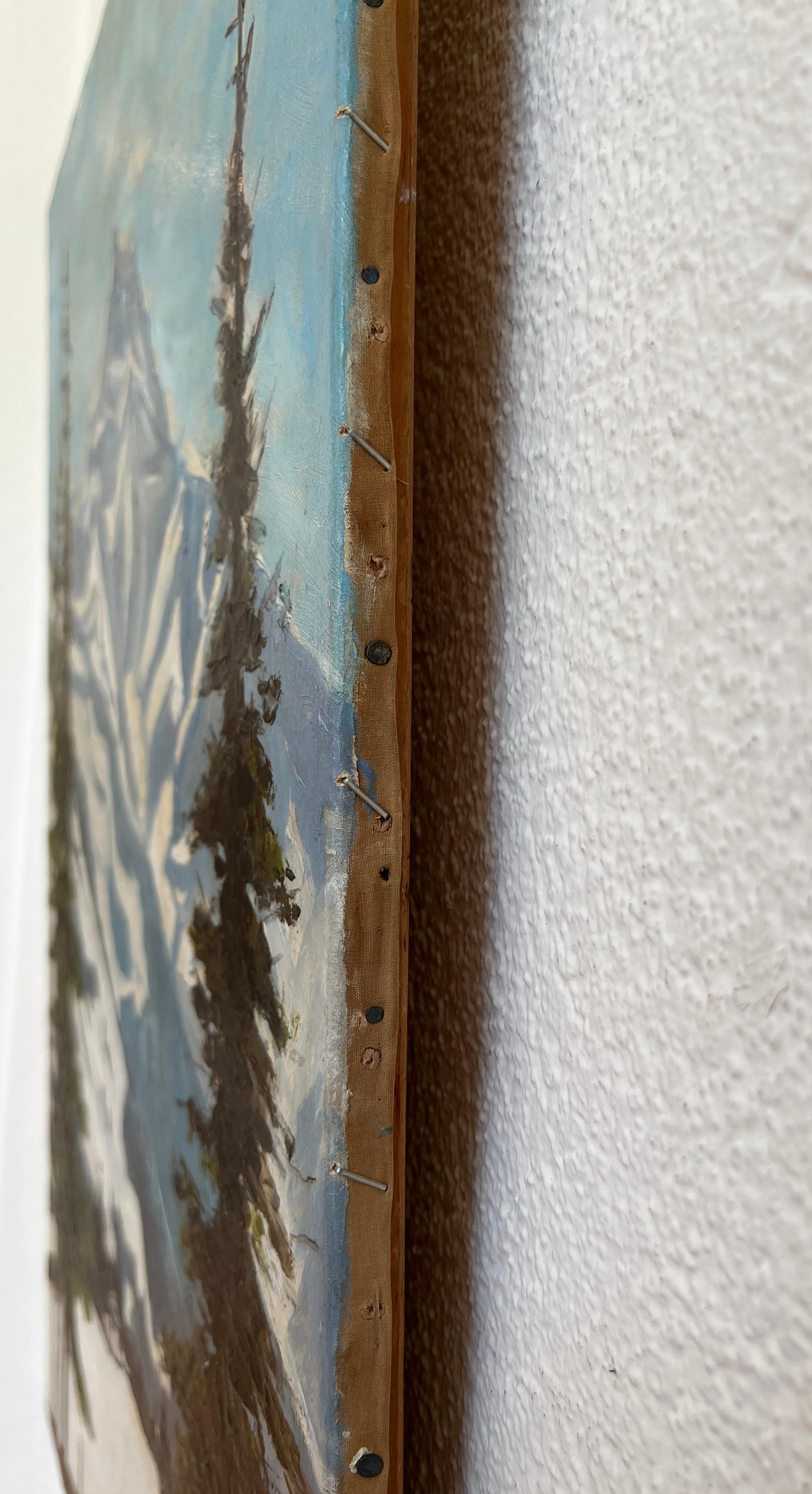 Verschneiter Berg, Schweiz im Angebot 4