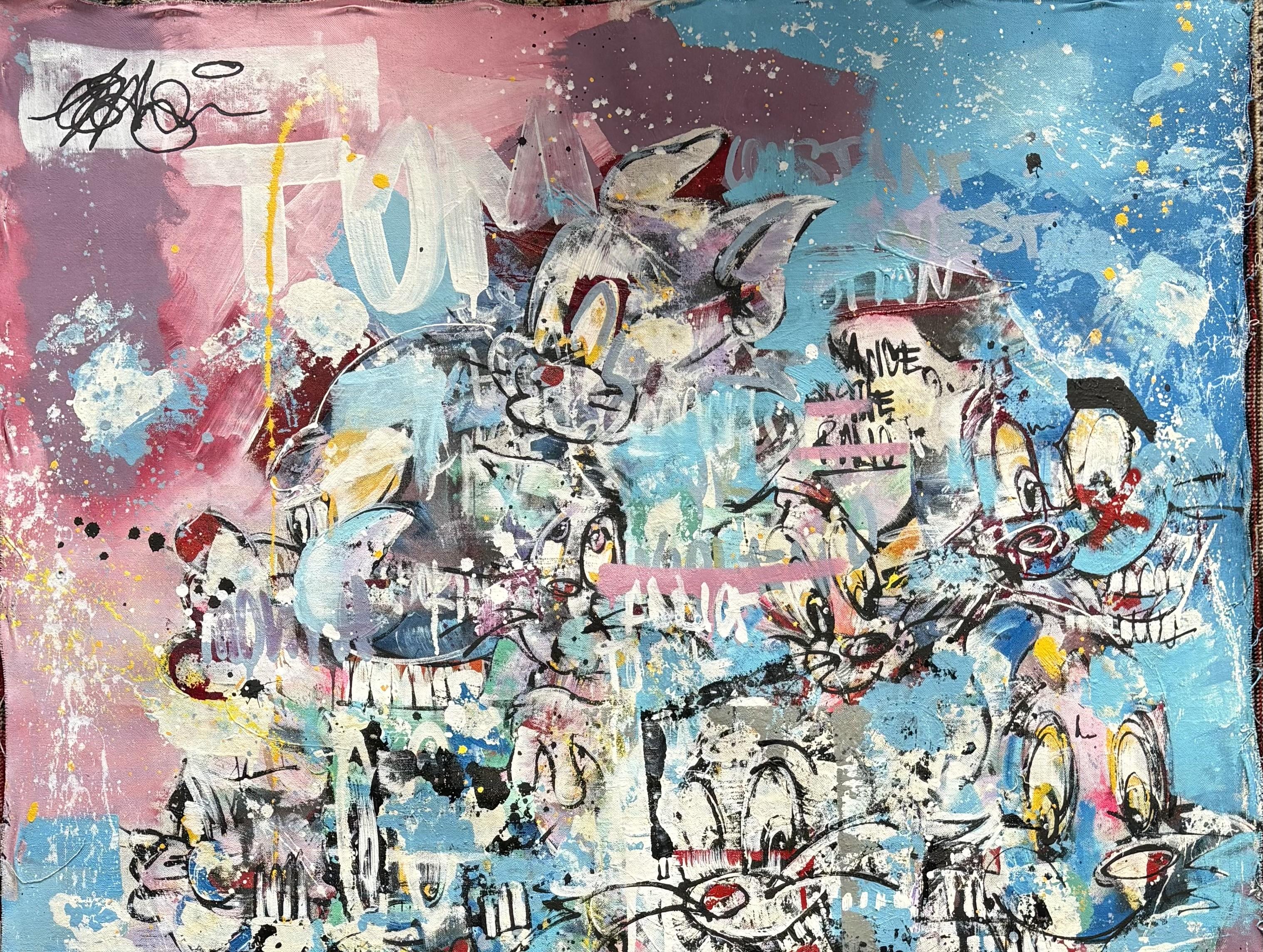 Addict - Painting by Joseph Gilgun
