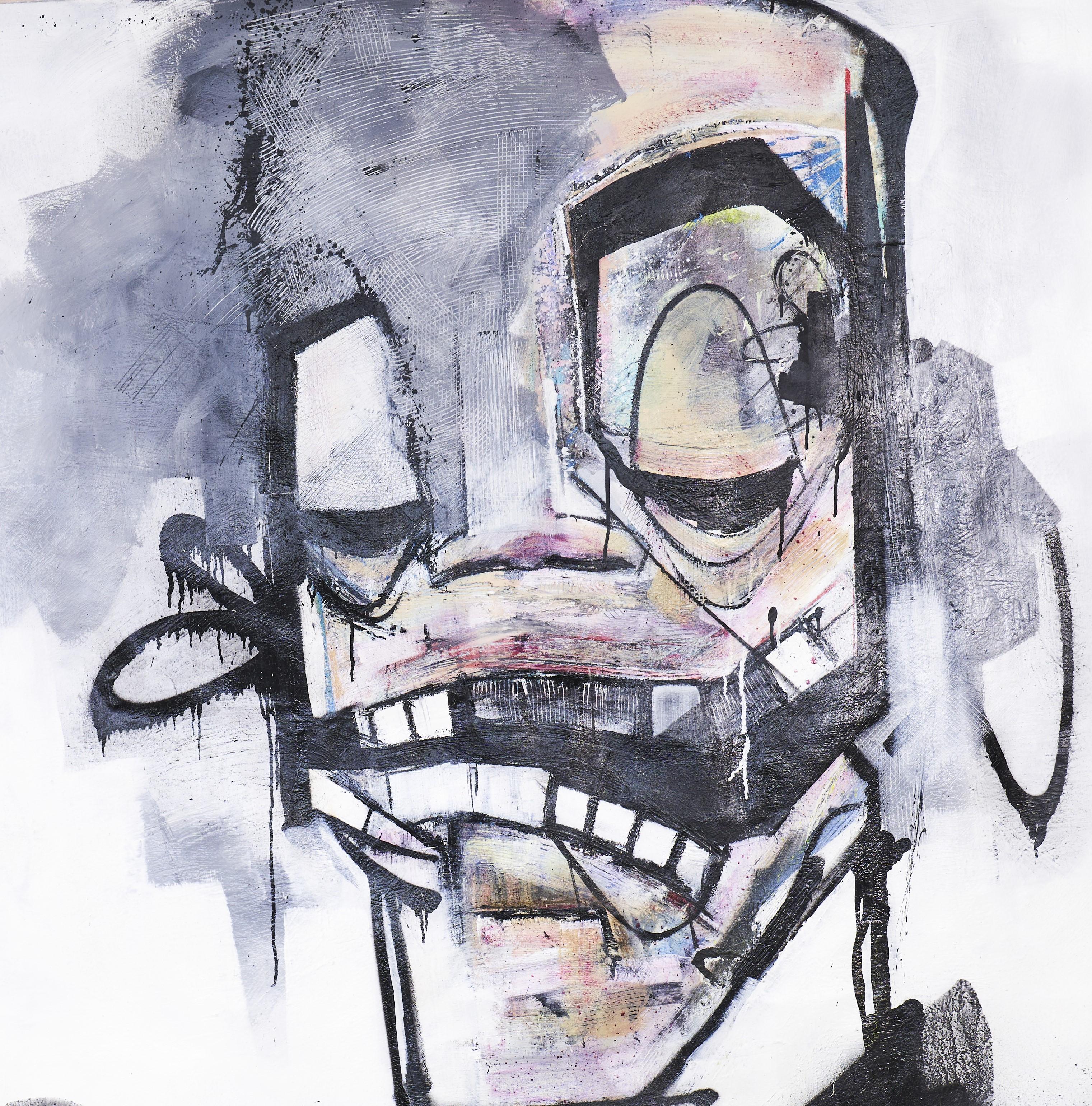Broad Day Barrington - Painting Surrealista de Joseph Gilgun