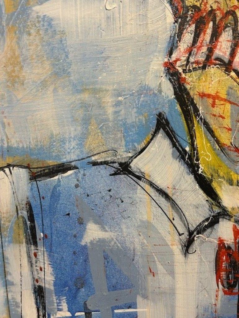 Opera d'arte originale, acrilico su tela di cartone.

Arte figurativa unica con tanto carattere

Con un mix di influenze street, astratte e fine art, la maggior parte delle opere di Joe è realizzata con una miscela di acrilici, vernice spray e