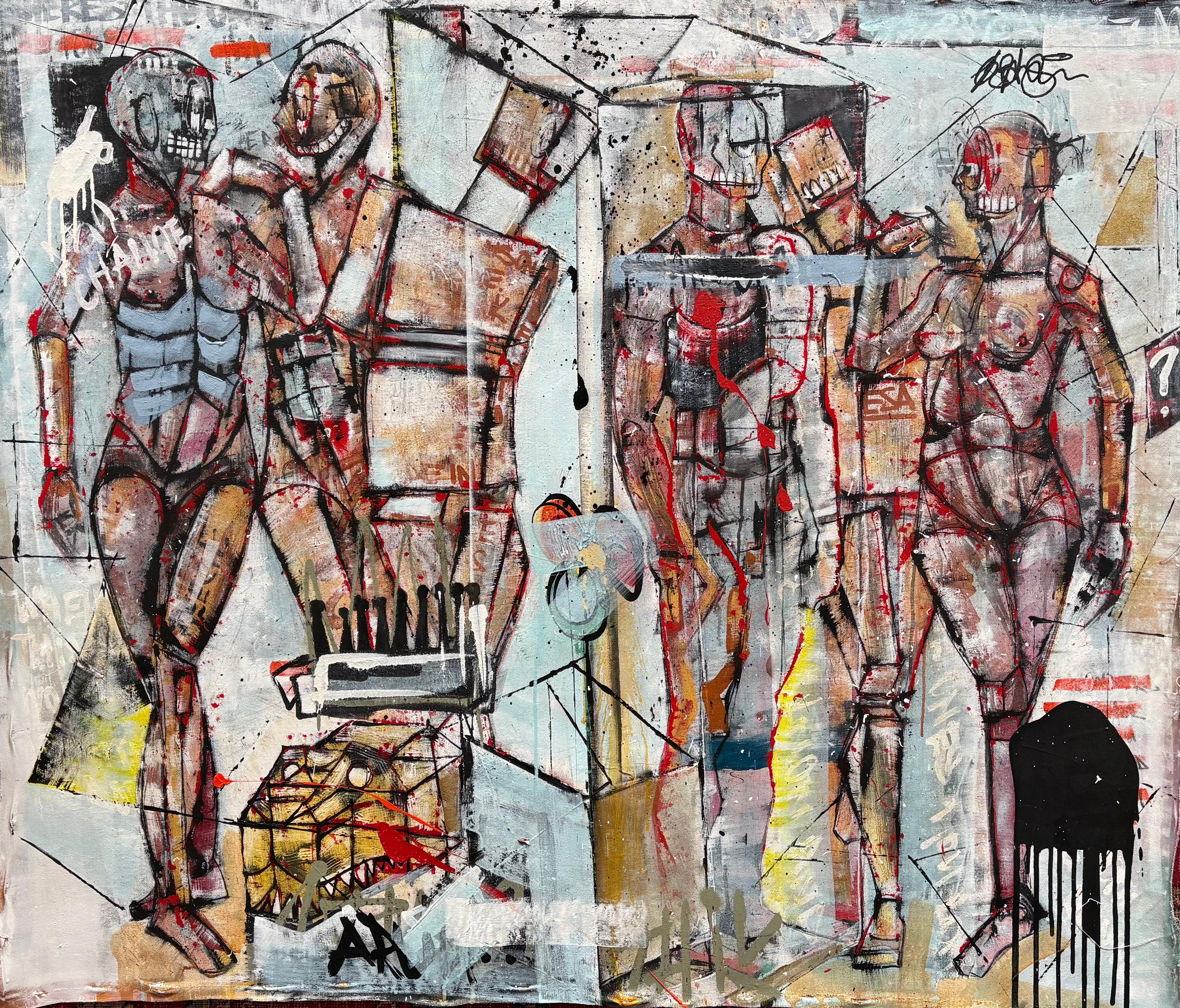 Abstract Painting di Joseph Gilgun - Gibbeto dei Re