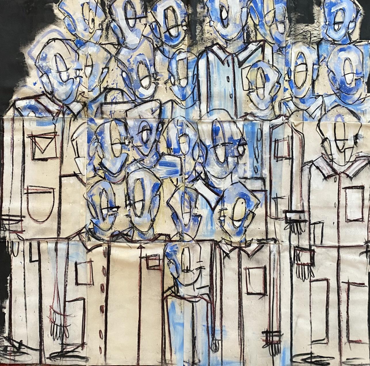Figurative Painting di Joseph Gilgun - Non eccedente
