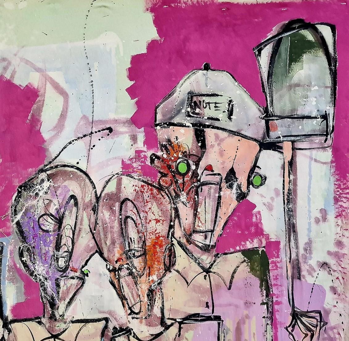 Raggiungere i dintorni - Painting di Joseph Gilgun