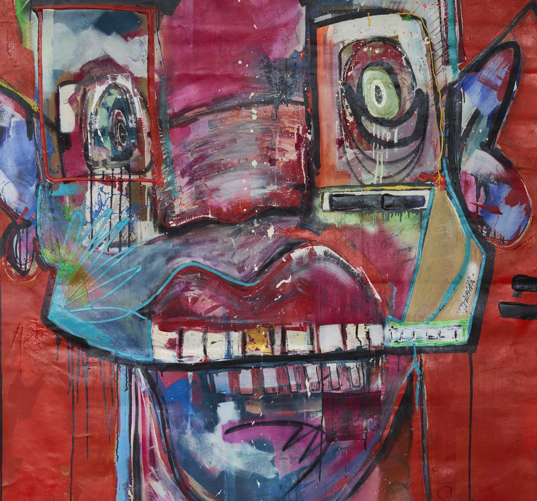 Red Barrington - Painting di Joseph Gilgun