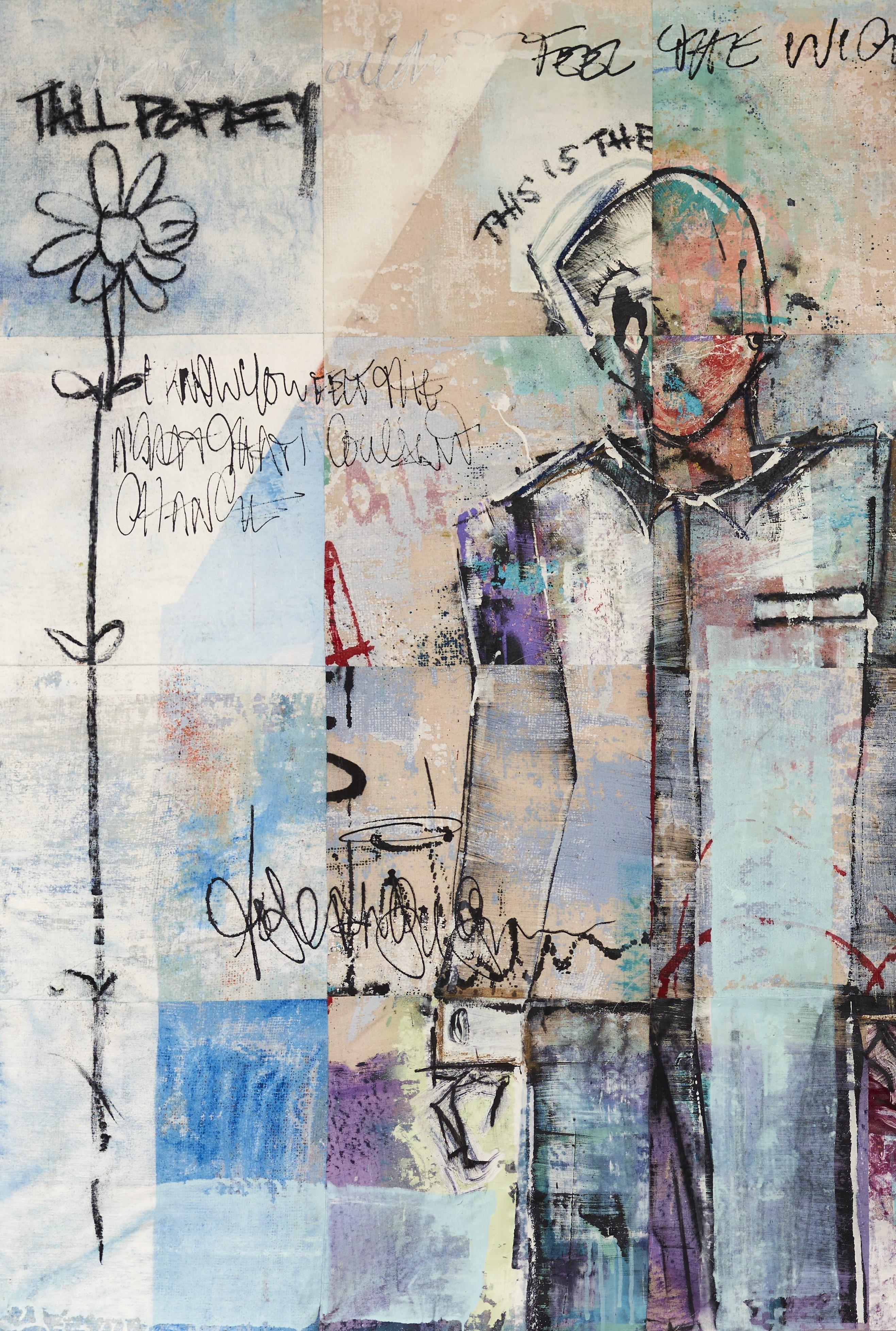 Papavero alto - Painting di Joseph Gilgun