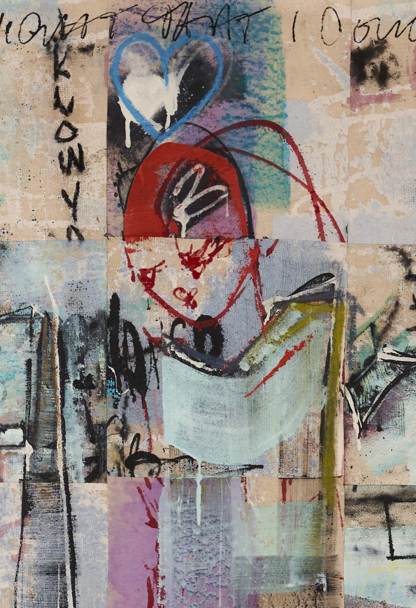 Papavero alto - Painting Surrealismo di Joseph Gilgun
