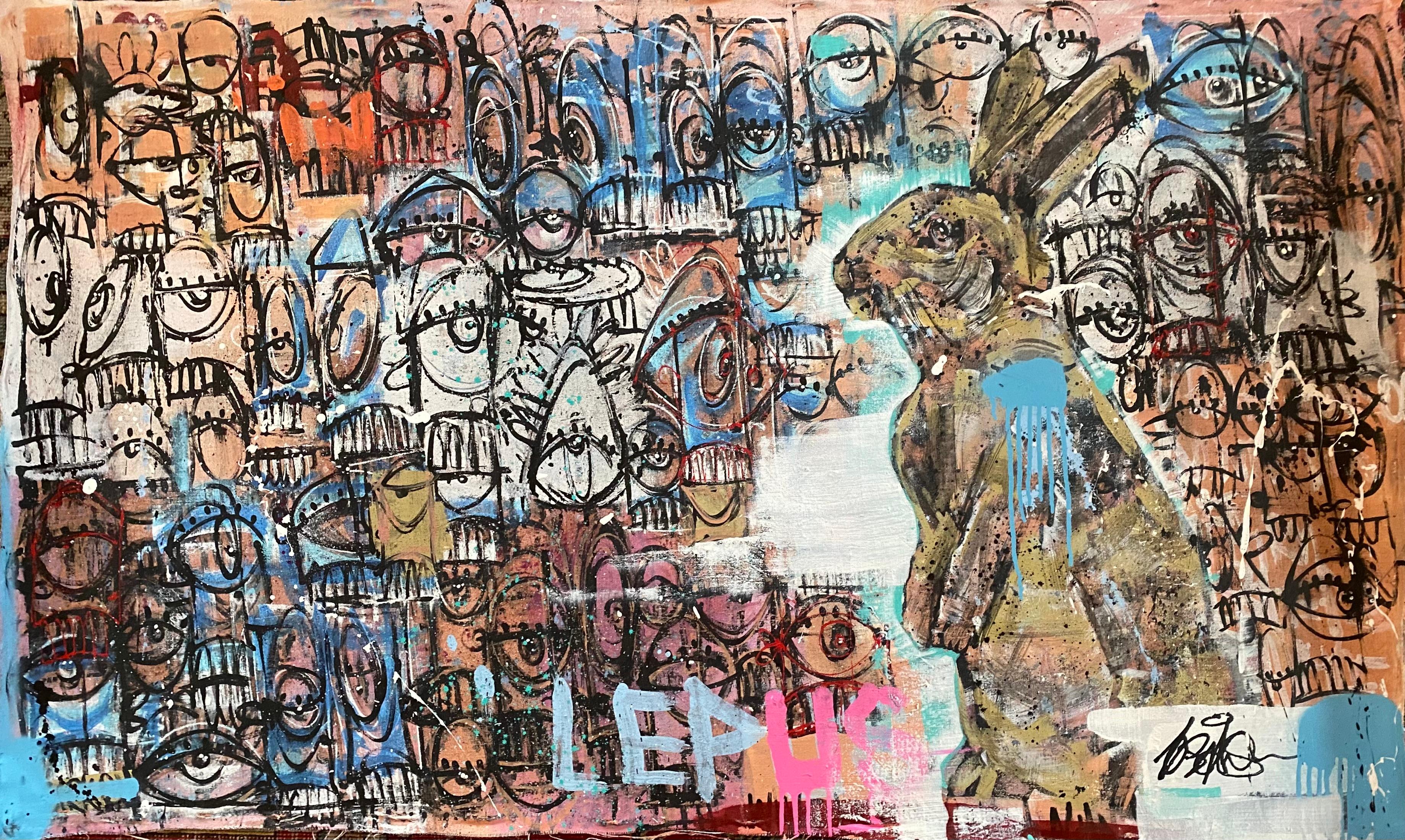 Joseph Gilgun Abstract Painting - The One That Got Away