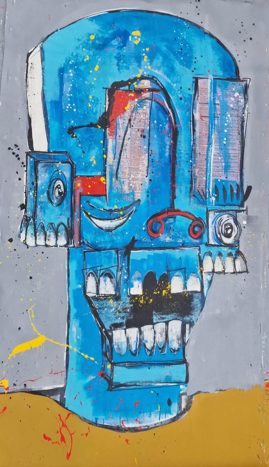 Figurative Painting di Joseph Gilgun - Il prezzo della felicità Part One