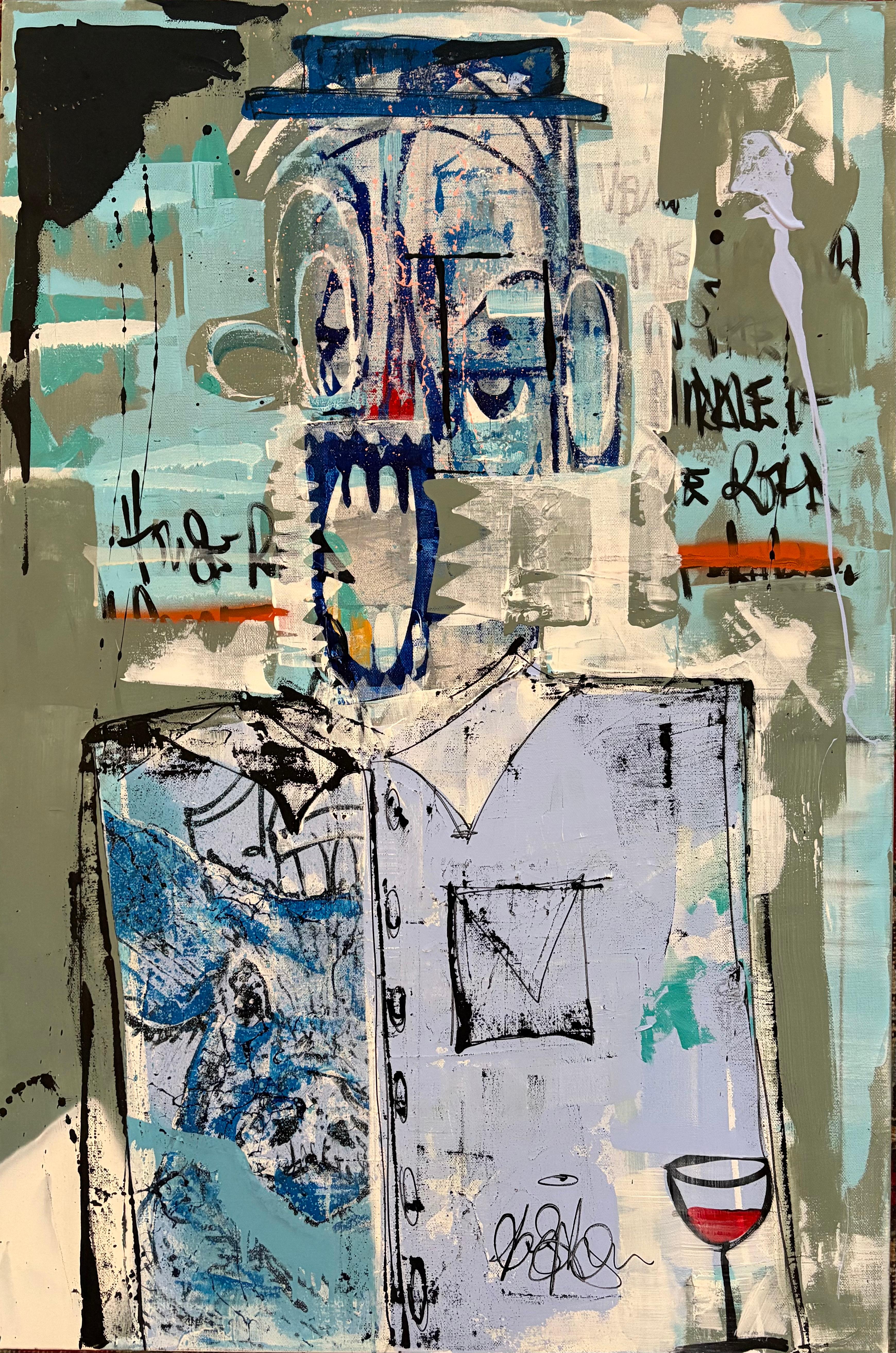 Abstract Painting di Joseph Gilgun - NONTITOLATO
