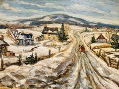 Road in the winter