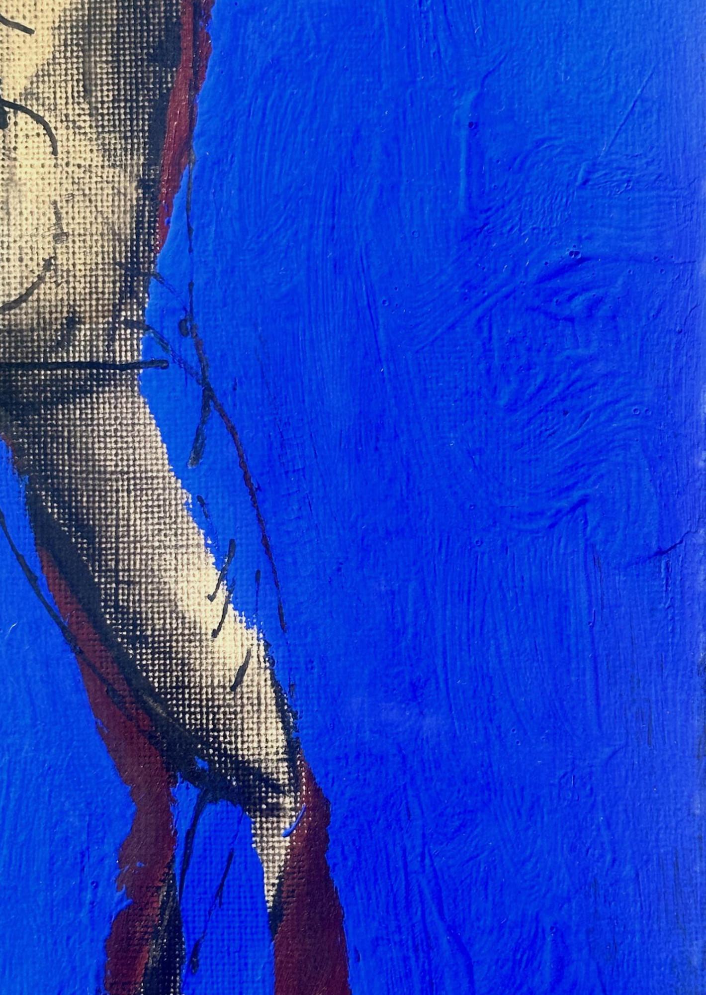 Mannequin nu debout, peinture expressionniste figurative du milieu du siècle dernier, artiste new-yorkais en vente 3