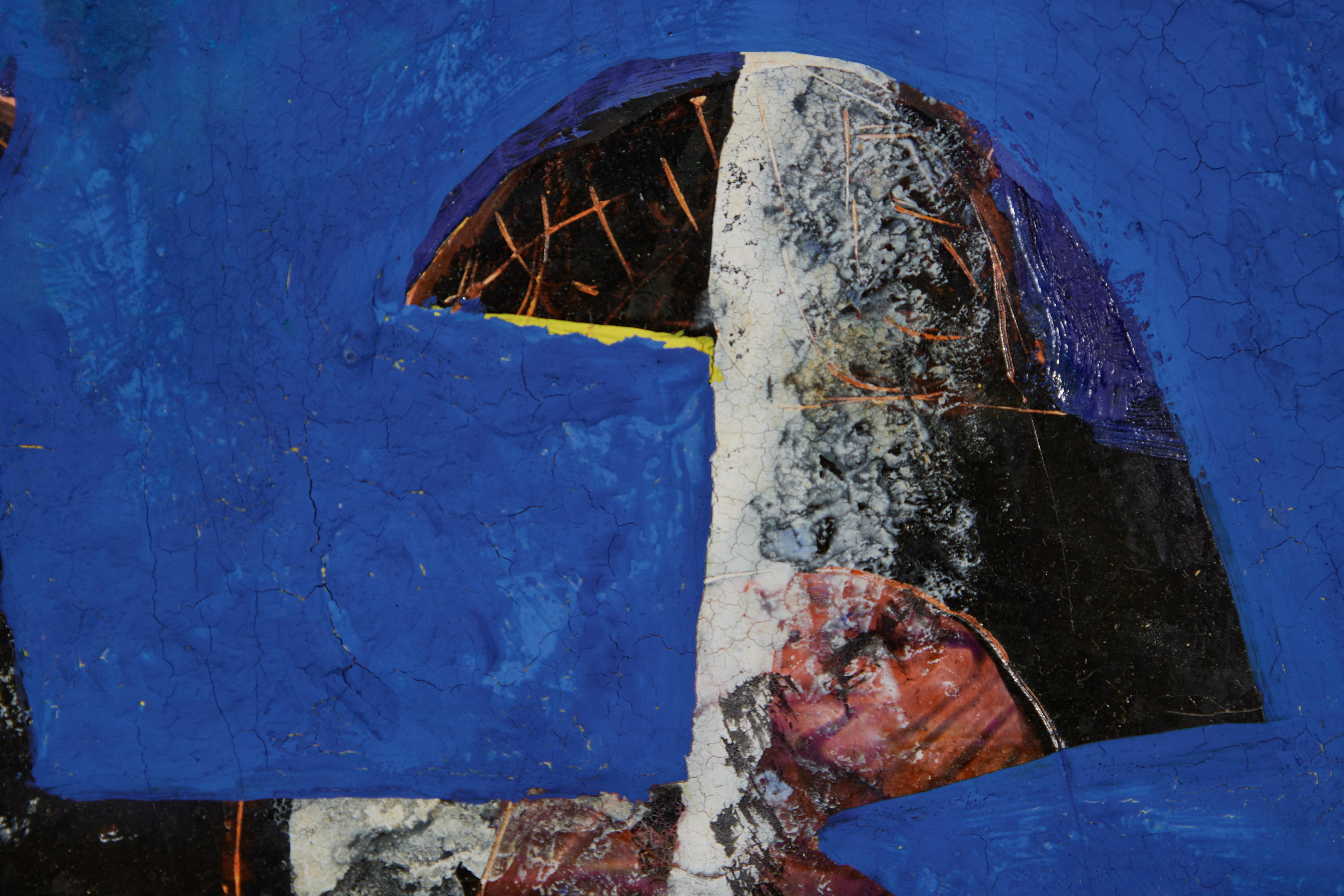 Joseph Glasco (American, 1925–1996)
The Game, 1961
Watercolor, gouache and colored ink impasto on board
Signed and dated ’61 lower right
10.75 x 13.75 inches
14 x 17 inches, framed

oseph Glasco was born in Paul’s Valley, Oklahoma and grew up in