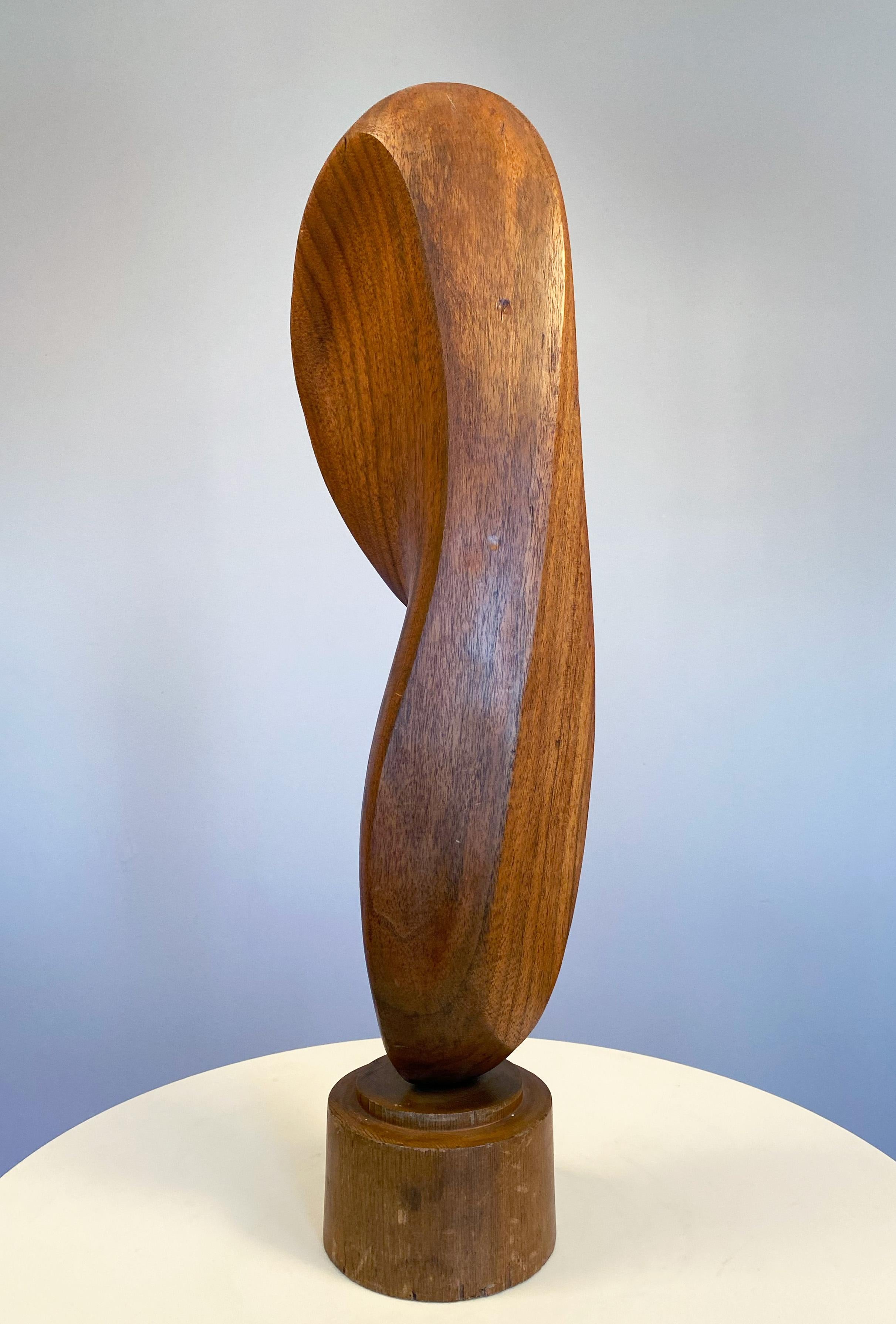 Abstract Head with Carved Pedestal For Sale 6