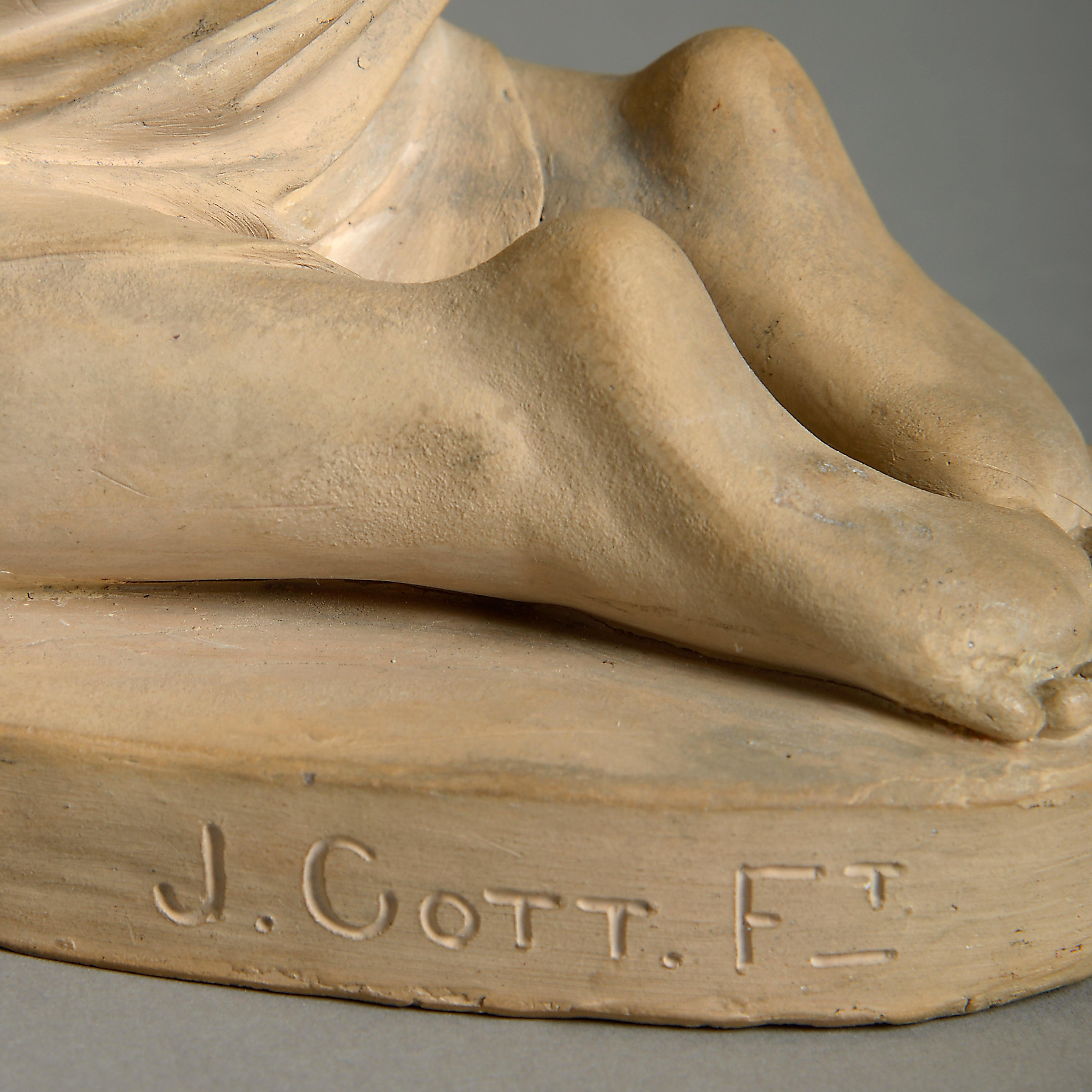 Figure agenouillée de Joseph Gott Bon état - En vente à London, GB