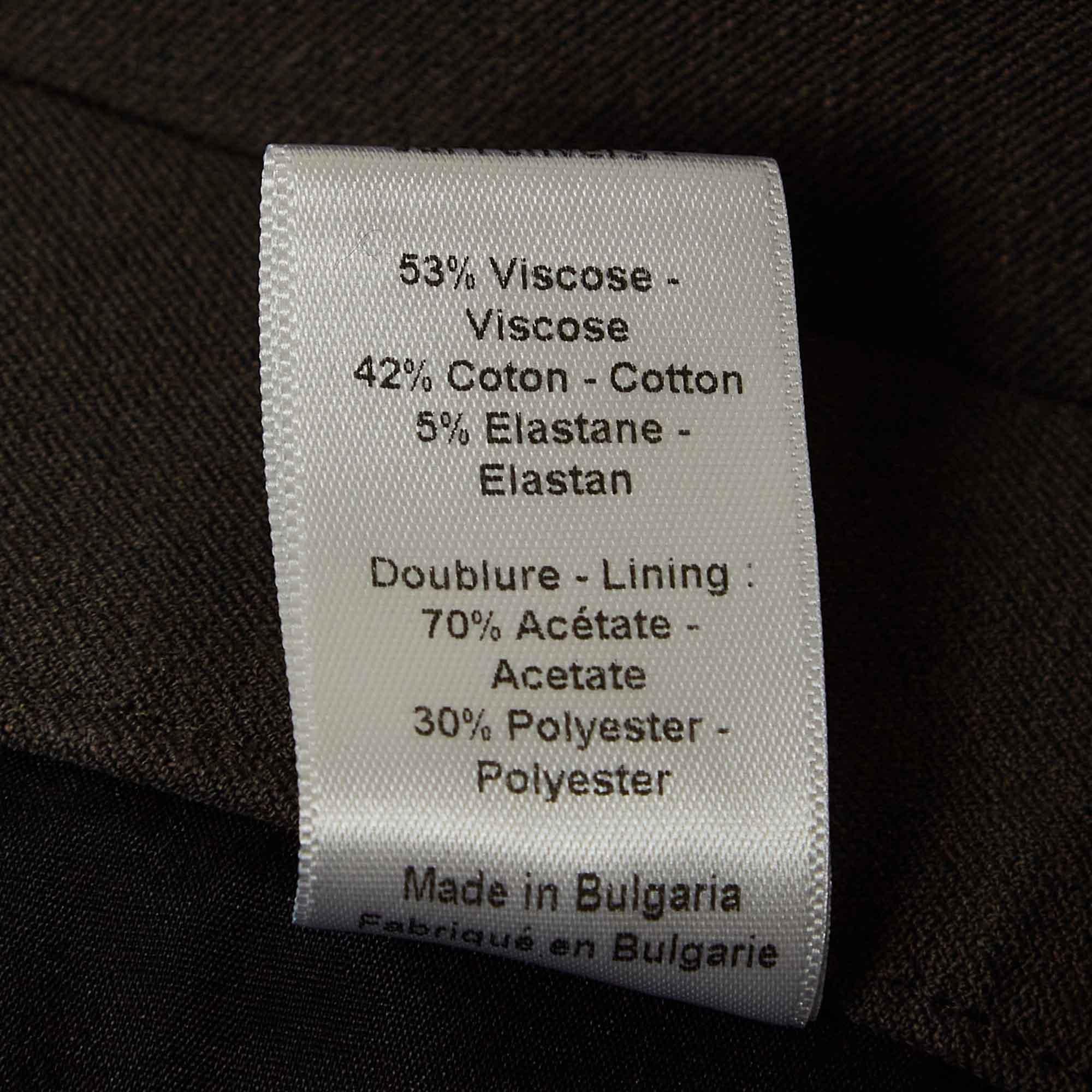 Joseph Grüne Gabardine-Hose in Knöchellänge S im Angebot 1