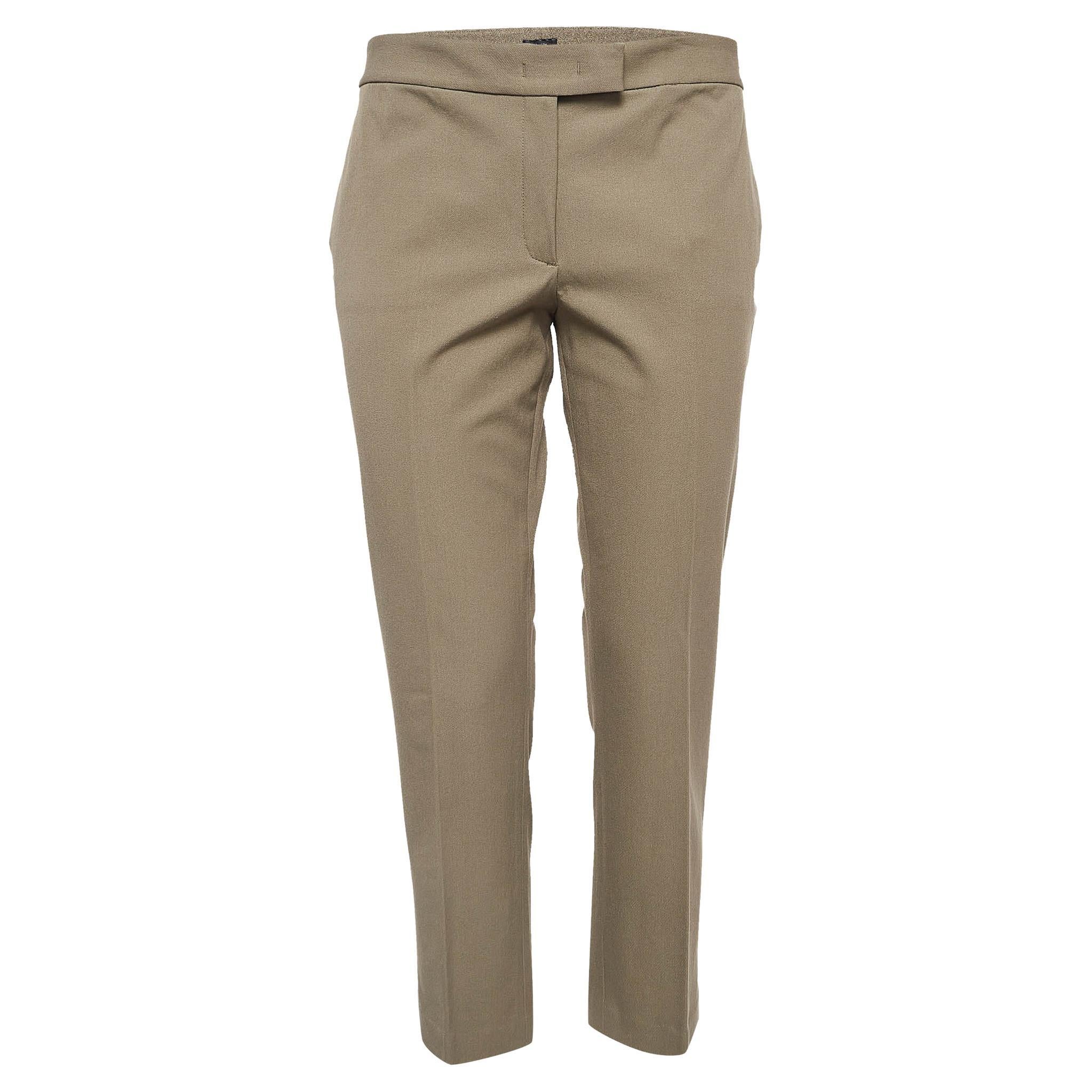 Joseph Green Queen Gabardine Straight Formal Trousers M For Sale