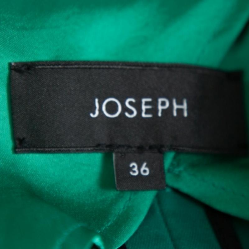Joseph Green Stretch Cotton Watch Short Blazer S For Sale 1