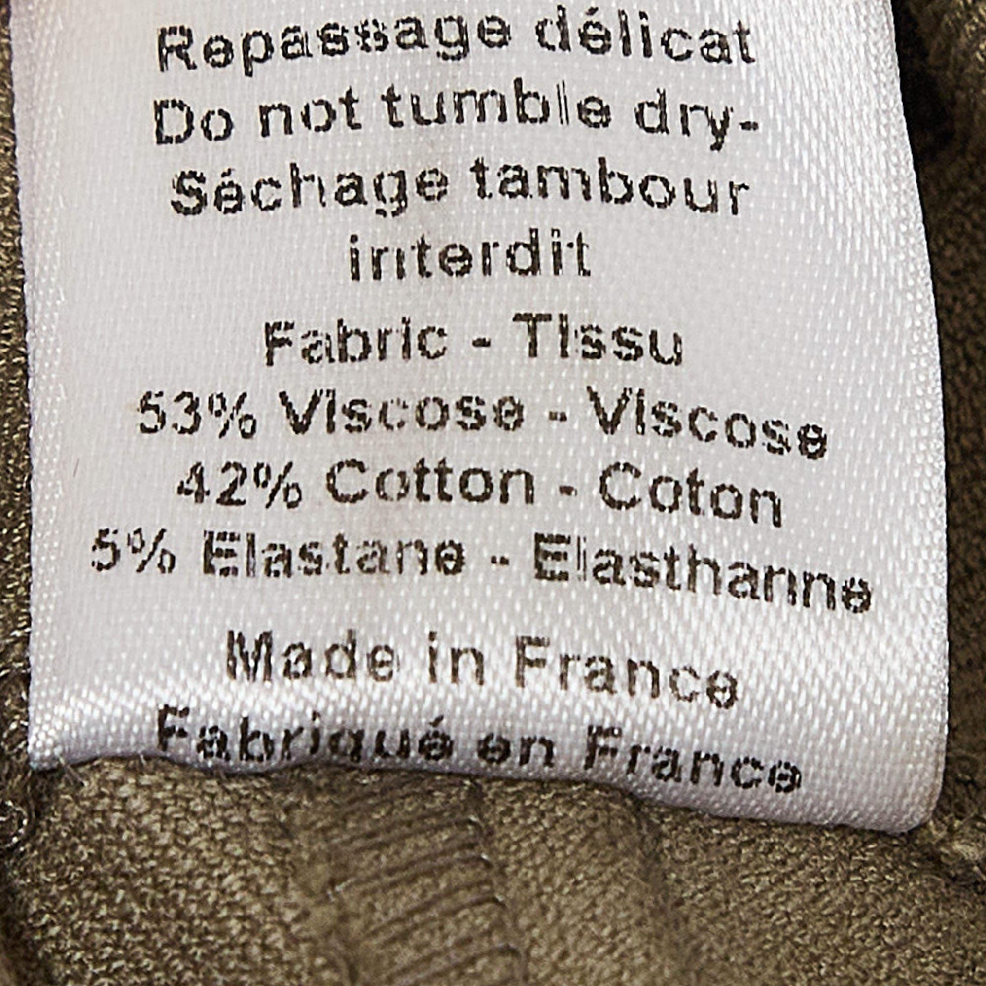 Joseph Green Stretch Gabardine Leggings M 2