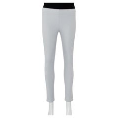 Joseph Grey Stretch Gabardine Leggings S