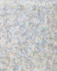 Nevicata, pittura ad olio e acrilico di Joseph Grippi, espressionista astratto