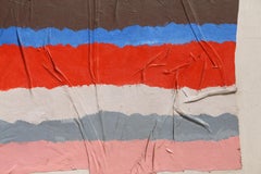 Drapeau sans titre, peinture abstraite à l'acrylique et à la toile de Joseph Grippi