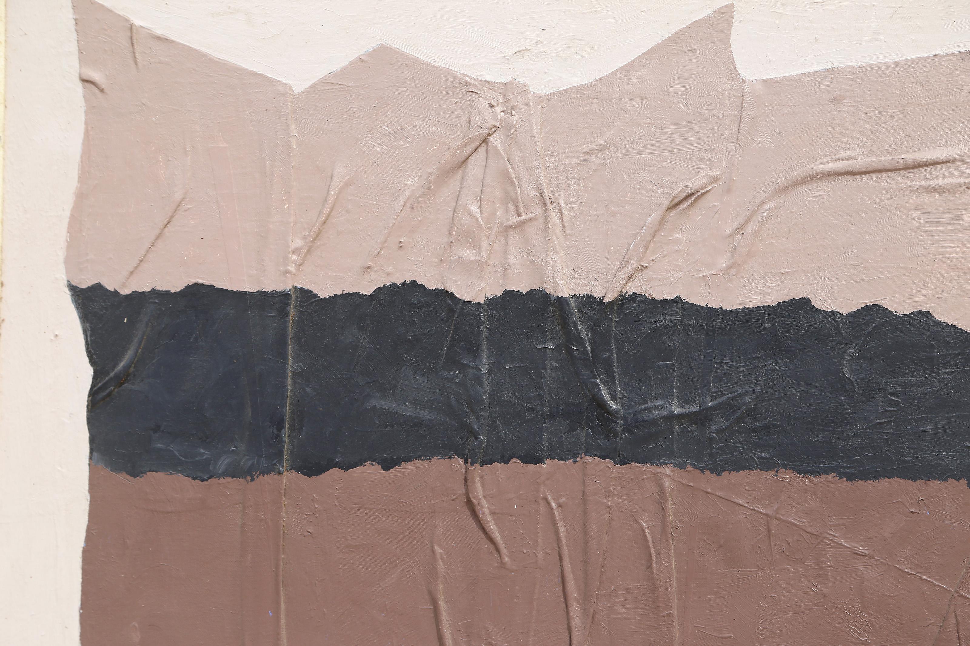 Stateless Flag, Abstract Acrylic and Canvas Painting by Joseph Grippi For Sale 2