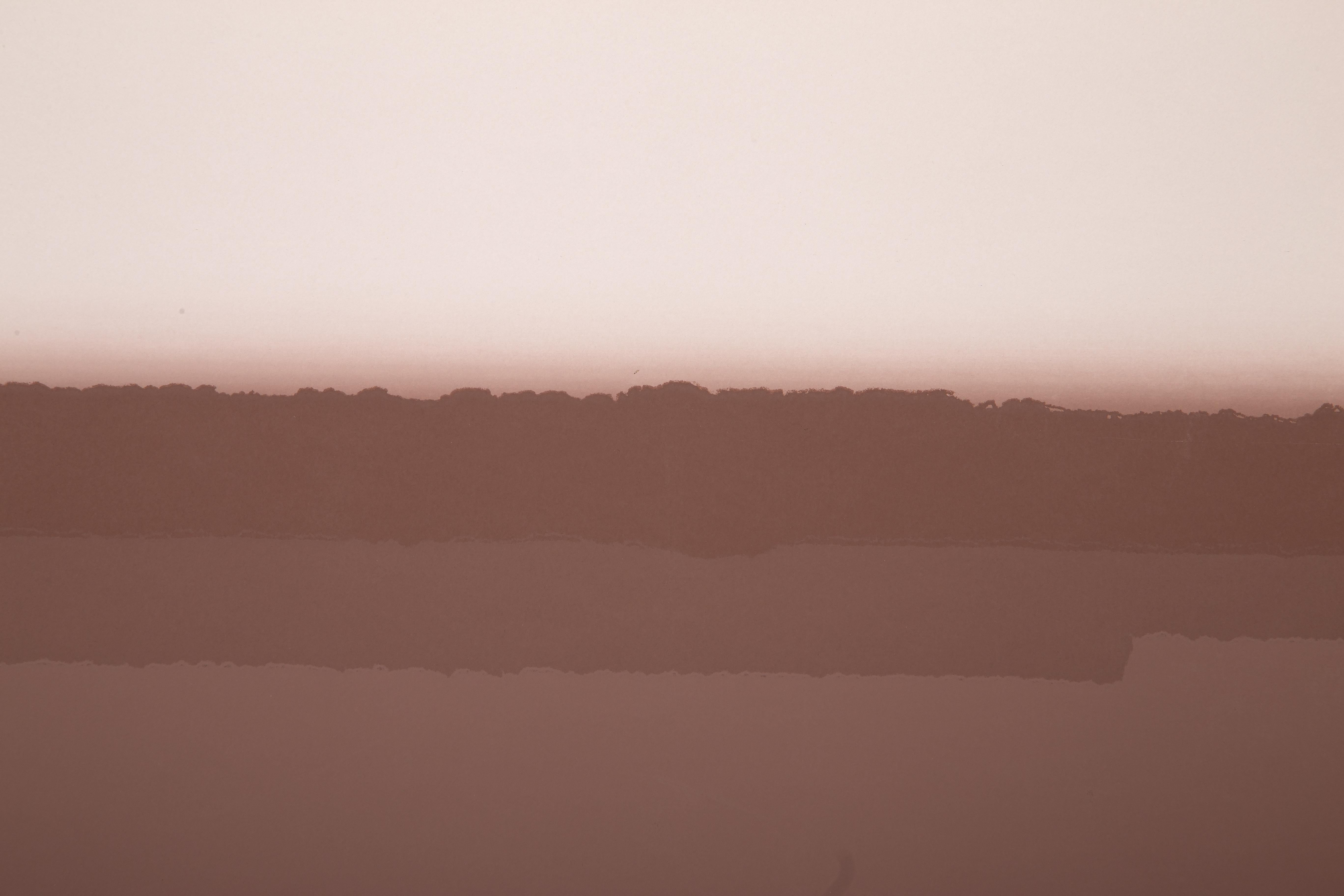 Desert II Variation - Abstract Screenprint by Joseph Grippi For Sale 1