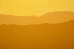 Golden Hour - Abstract Screenprint Monoprint by Joseph Grippi