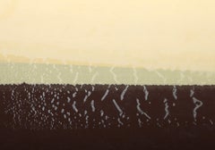 Golden Sky, Abstract Screenprint Monoprint by Joseph Grippi